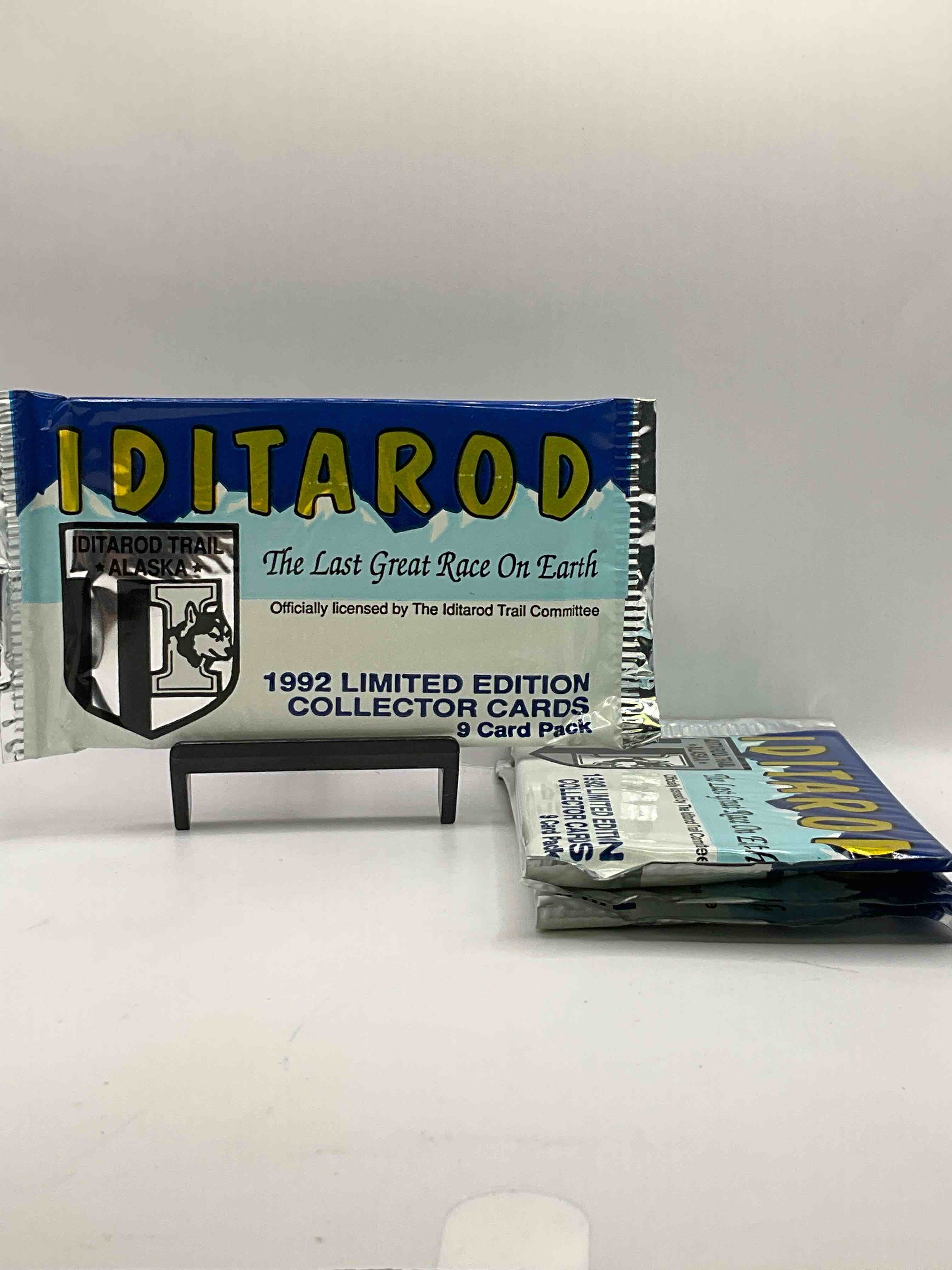 1992 Dog Sled Racing Iditarod “The Last Great Race On Earth” Cards! Limited Edition Collector Cards, 9 Cards Per Pack! Super Rare & Interesting Cards & Card Packs! 
