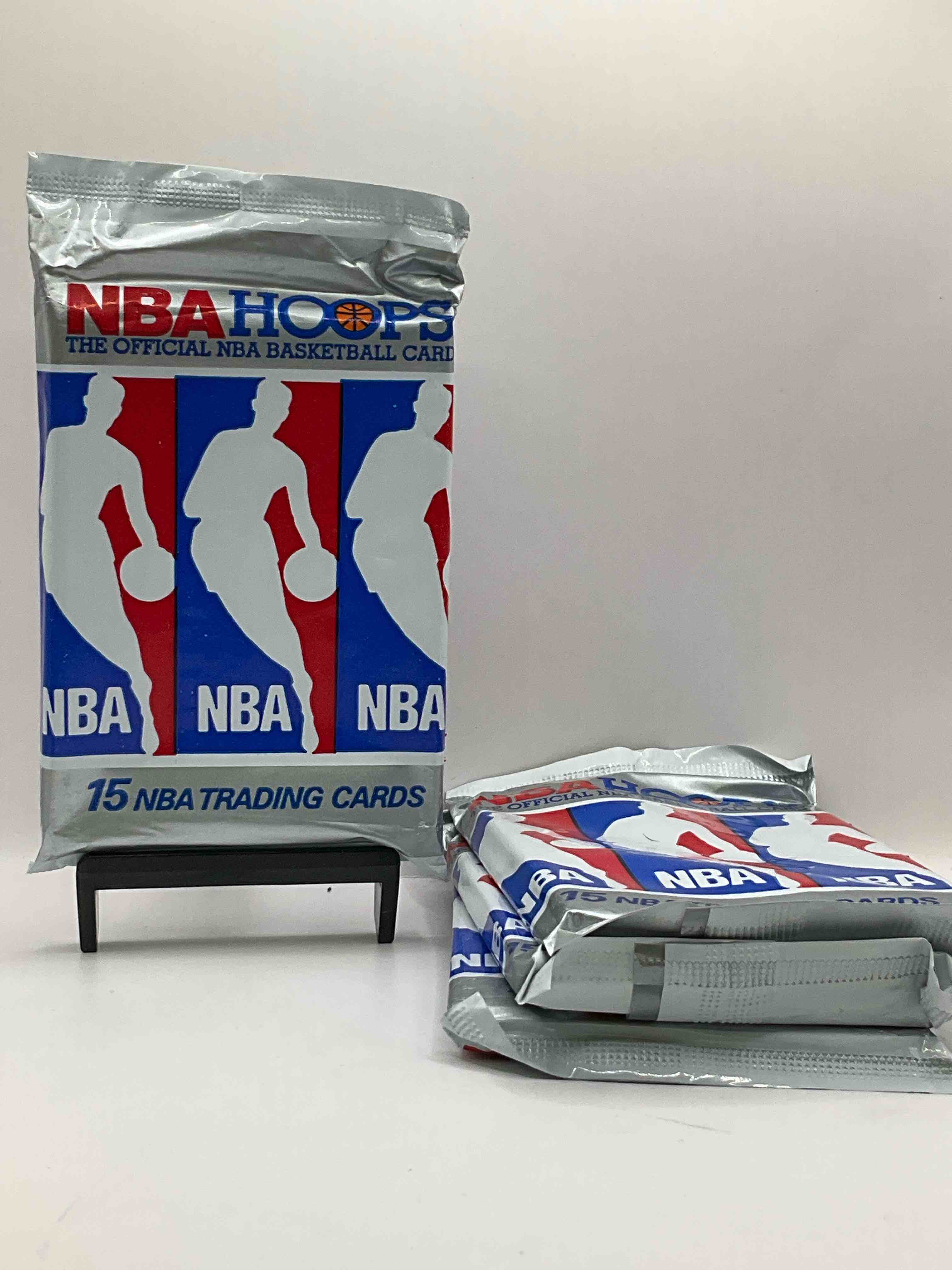 Michael Jordan!? 1990/91 NBA Hoops Unopened Sealed Trading Collectible Sports Card Pack, Direct From Original Sealed Retail Case!  Search For Early Michael Jordan #65 (PSA 10 Value $550), Jordan All Star Card, & Too Many Other Nice Cards To List!