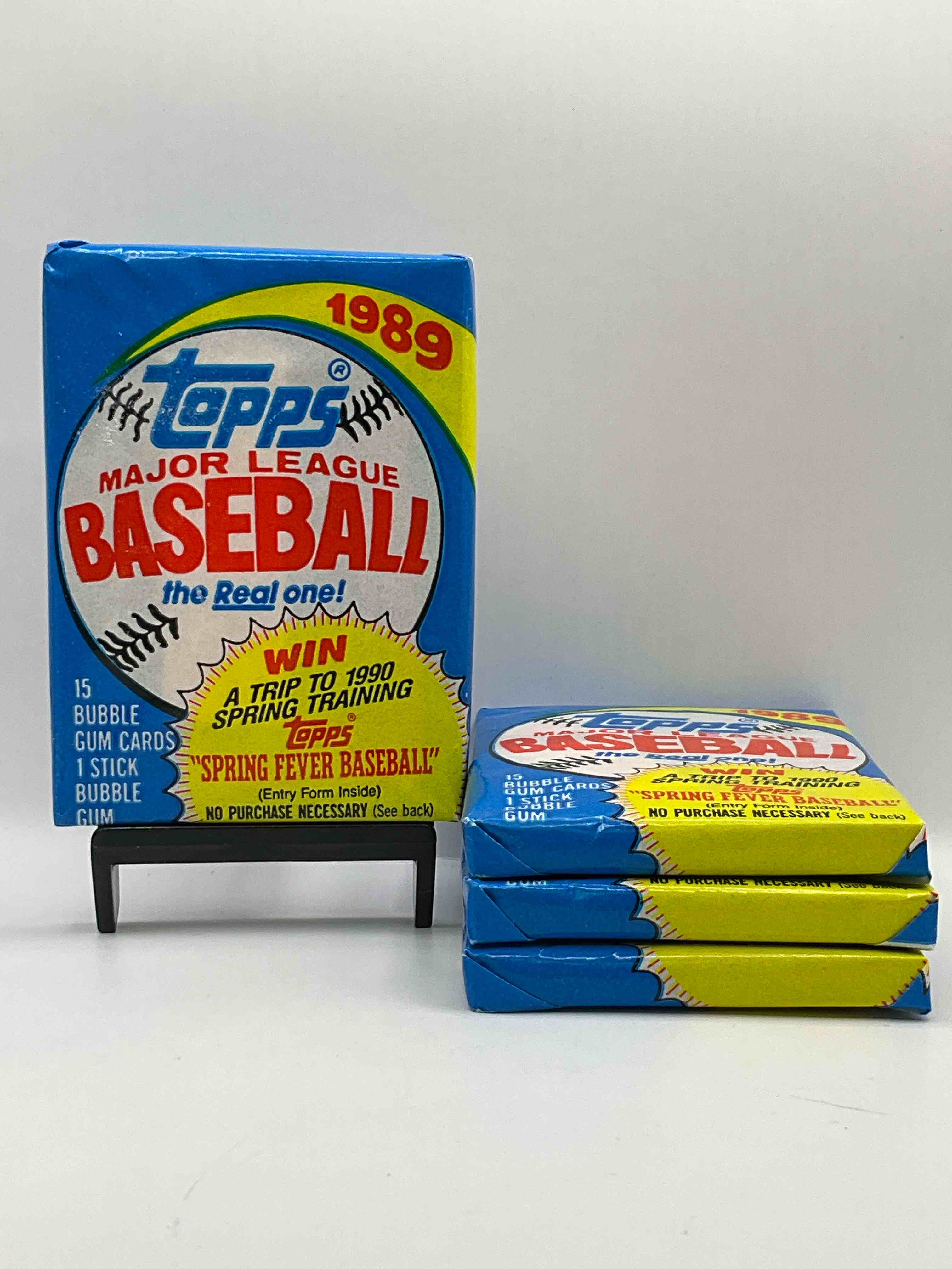 1989! Bo Jackson, Deion Sanders, Don Mattingly & More! Insane 1989 Topps Baseball Unopened Sports Card Collectible Wax Packs! Direct From Original Retail Case! Search For Valuable Randy Johnson Rookies!
