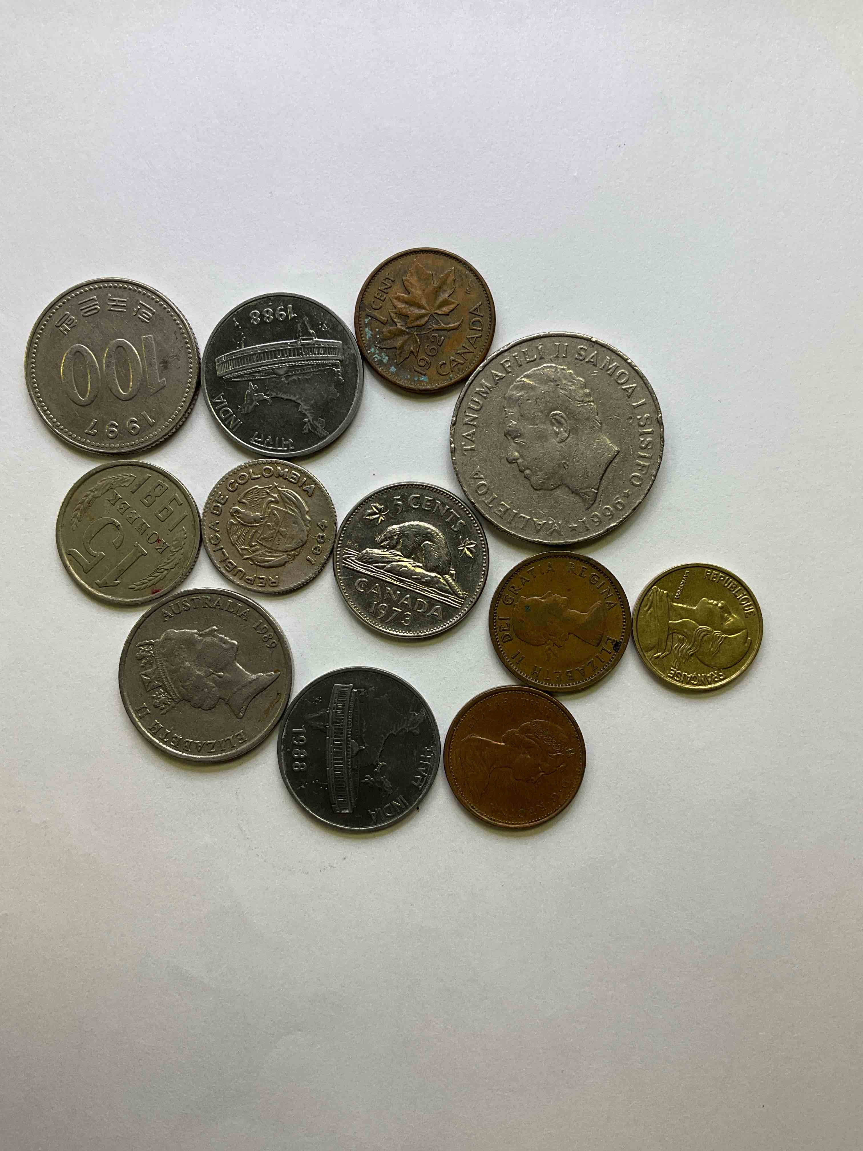 World Coins, Antique & Vintage! Each Lot Is Unique! Many Different Years, Countries, Sizes & Exotic Places. This Cool Collection Of Antique Coins From Around The World Is Loads Of Fun! Have Fun Identifying Each Coin & Country As A Great Educational Tool! A Great Investment Too!