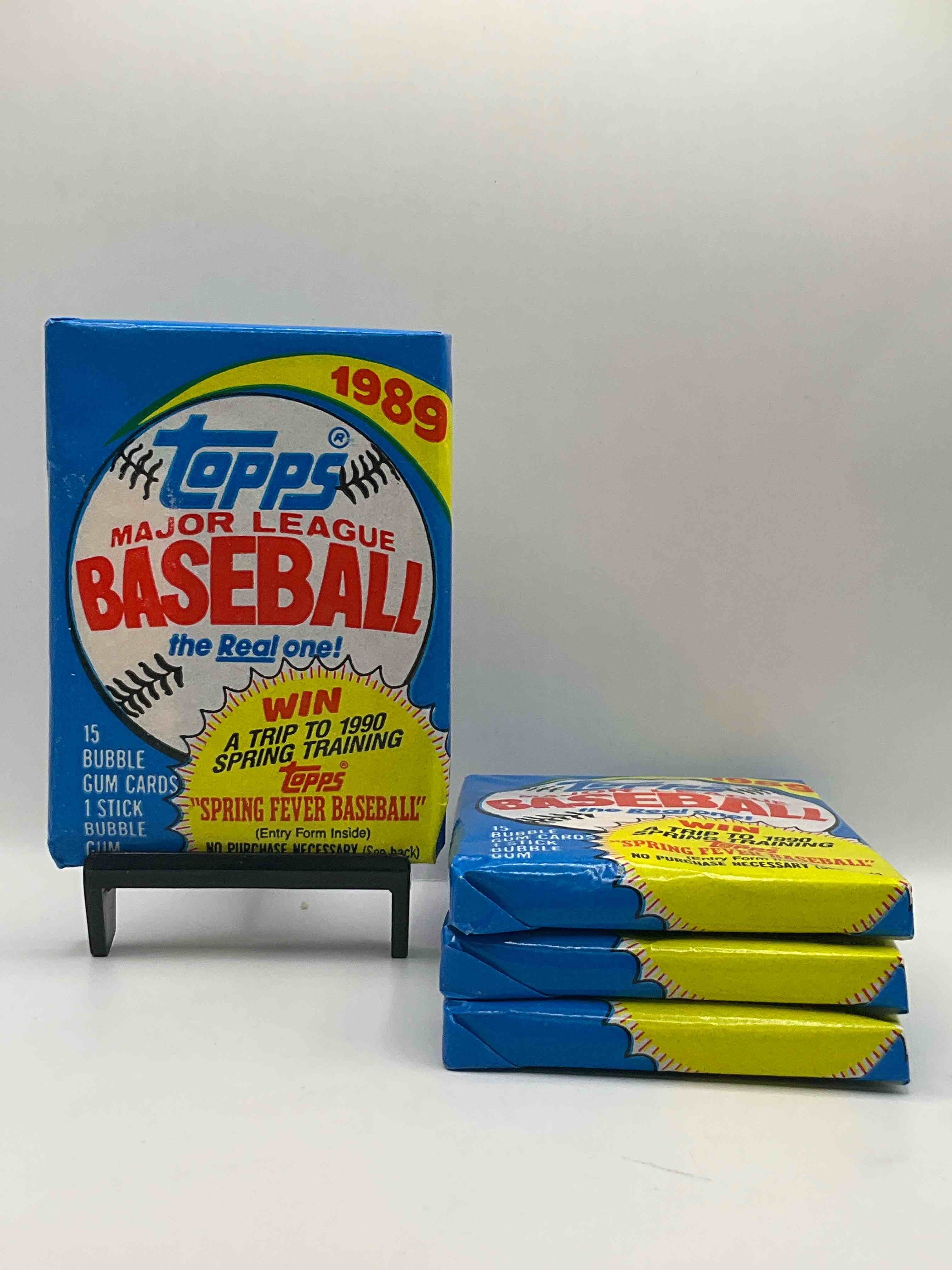 1989! Bo Jackson, Deion Sanders, Don Mattingly & More! Insane 1989 Topps Baseball Unopened Sports Card Collectible Wax Packs! Direct From Original Retail Case! Search For Valuable Randy Johnson Rookies!