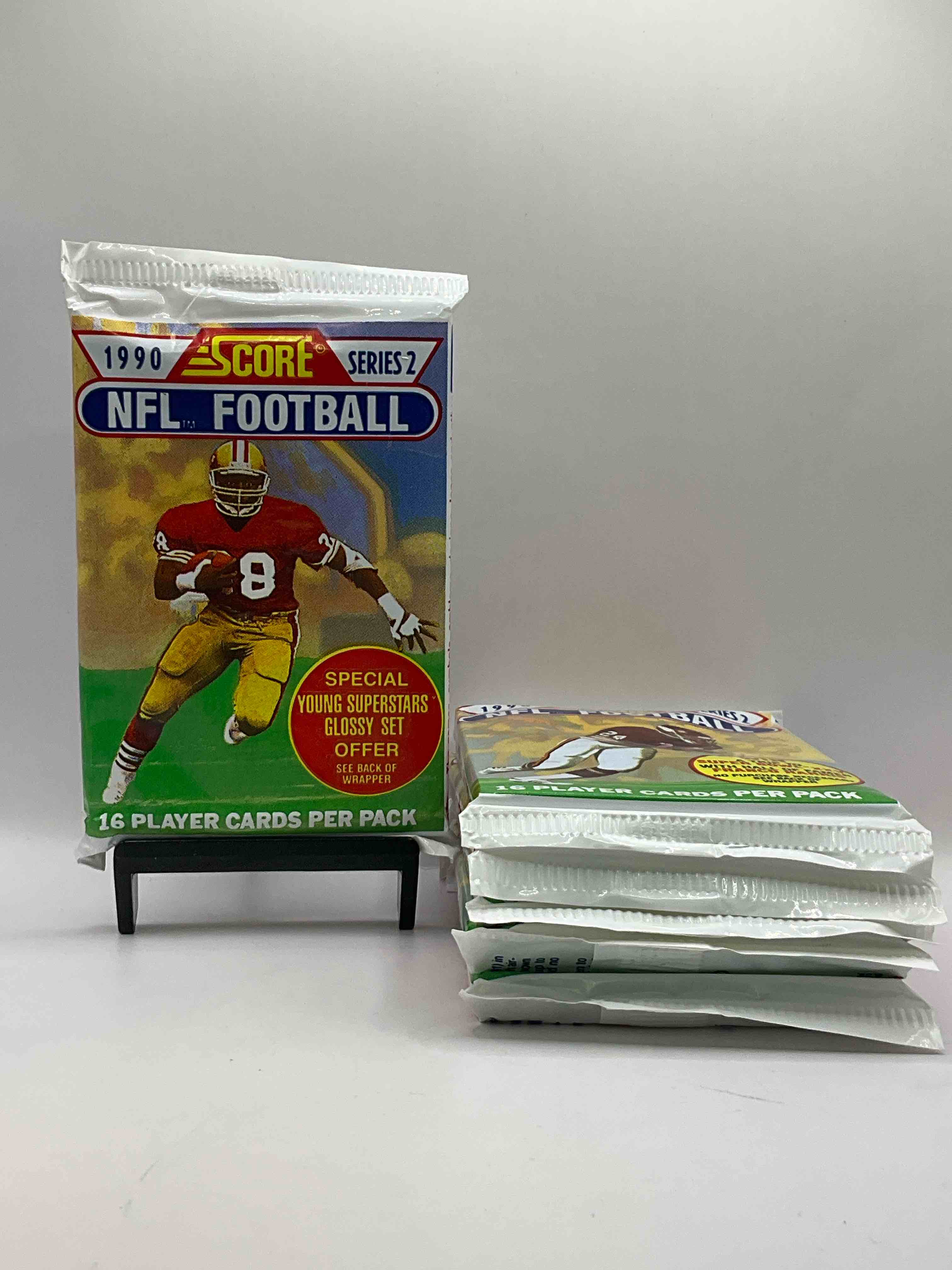 Emmitt Smith Rookie!? In Perfect Condition Worth Hundreds! 1990 Score Football Unopened Collectible Sports Card Packs! Direct From Original Box! Look For Valuable Emmitt Smith Rookie Cards! Let The Search Begin!