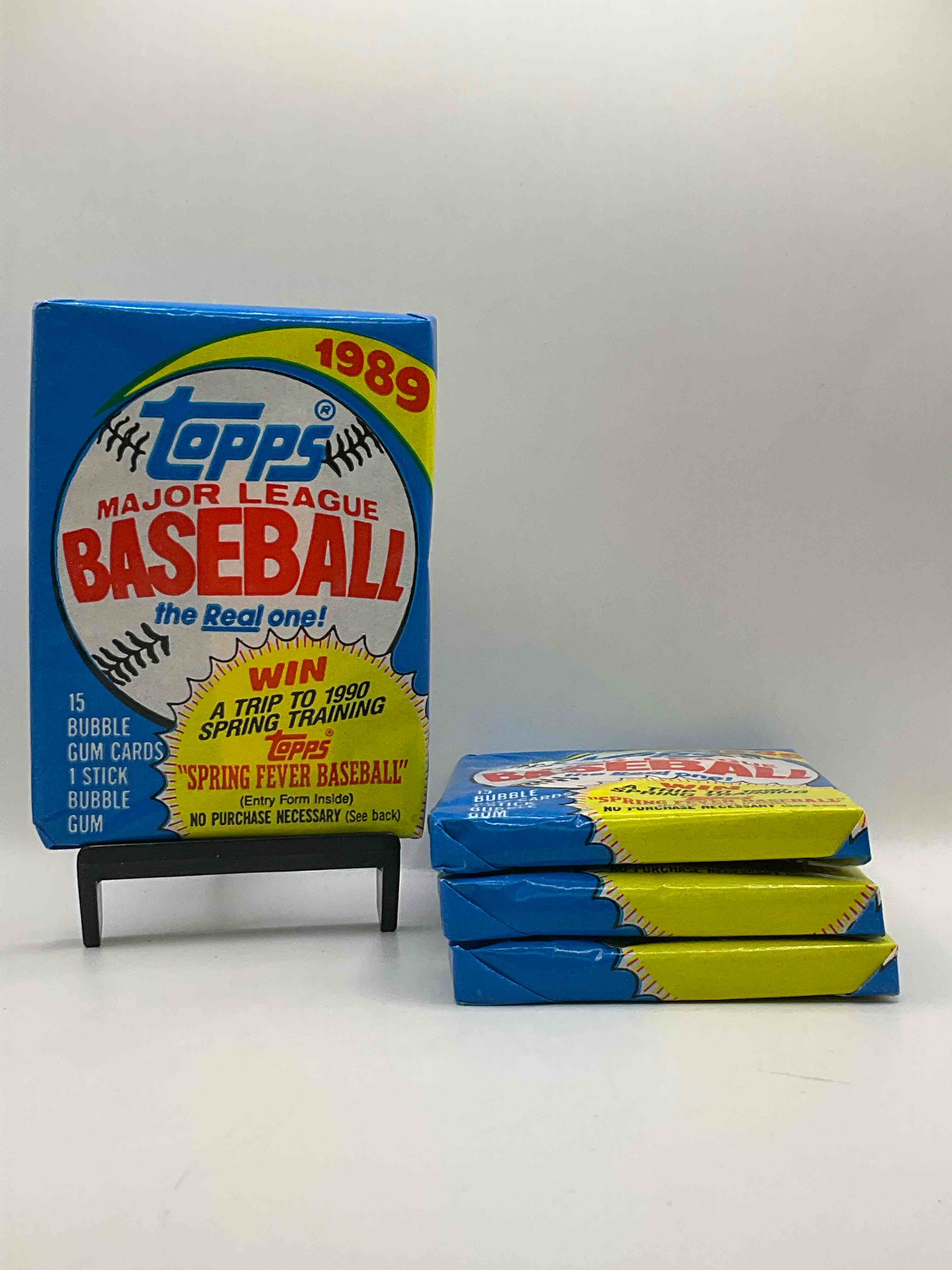 1989! Bo Jackson, Deion Sanders, Don Mattingly & More! Insane 1989 Topps Baseball Unopened Sports Card Collectible Wax Packs! Direct From Original Retail Case! Search For Valuable Randy Johnson Rookies!