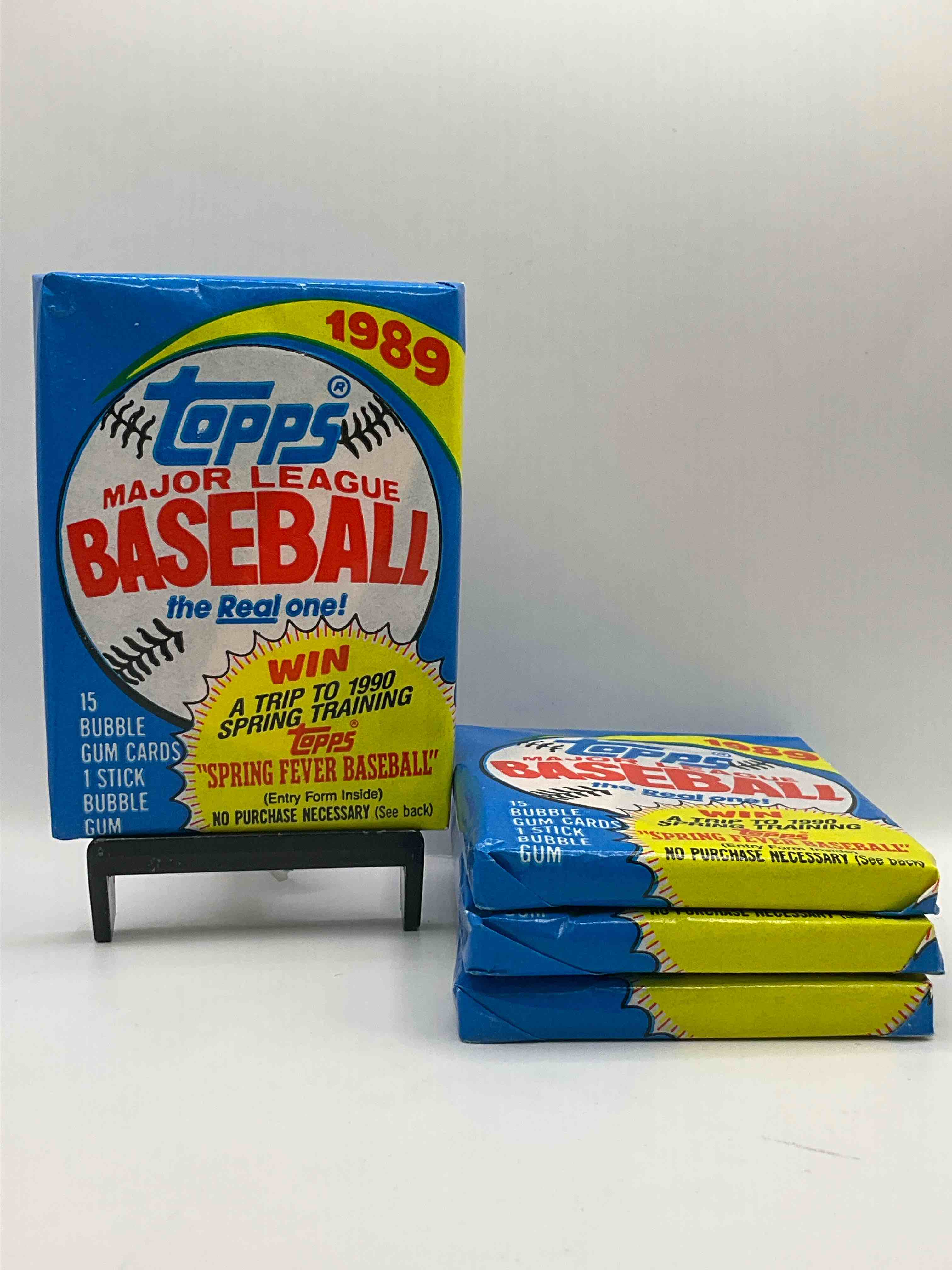 1989! Bo Jackson, Deion Sanders, Don Mattingly & More! Insane 1989 Topps Baseball Unopened Sports Card Collectible Wax Packs! Direct From Original Retail Case! Search For Valuable Randy Johnson Rookies!