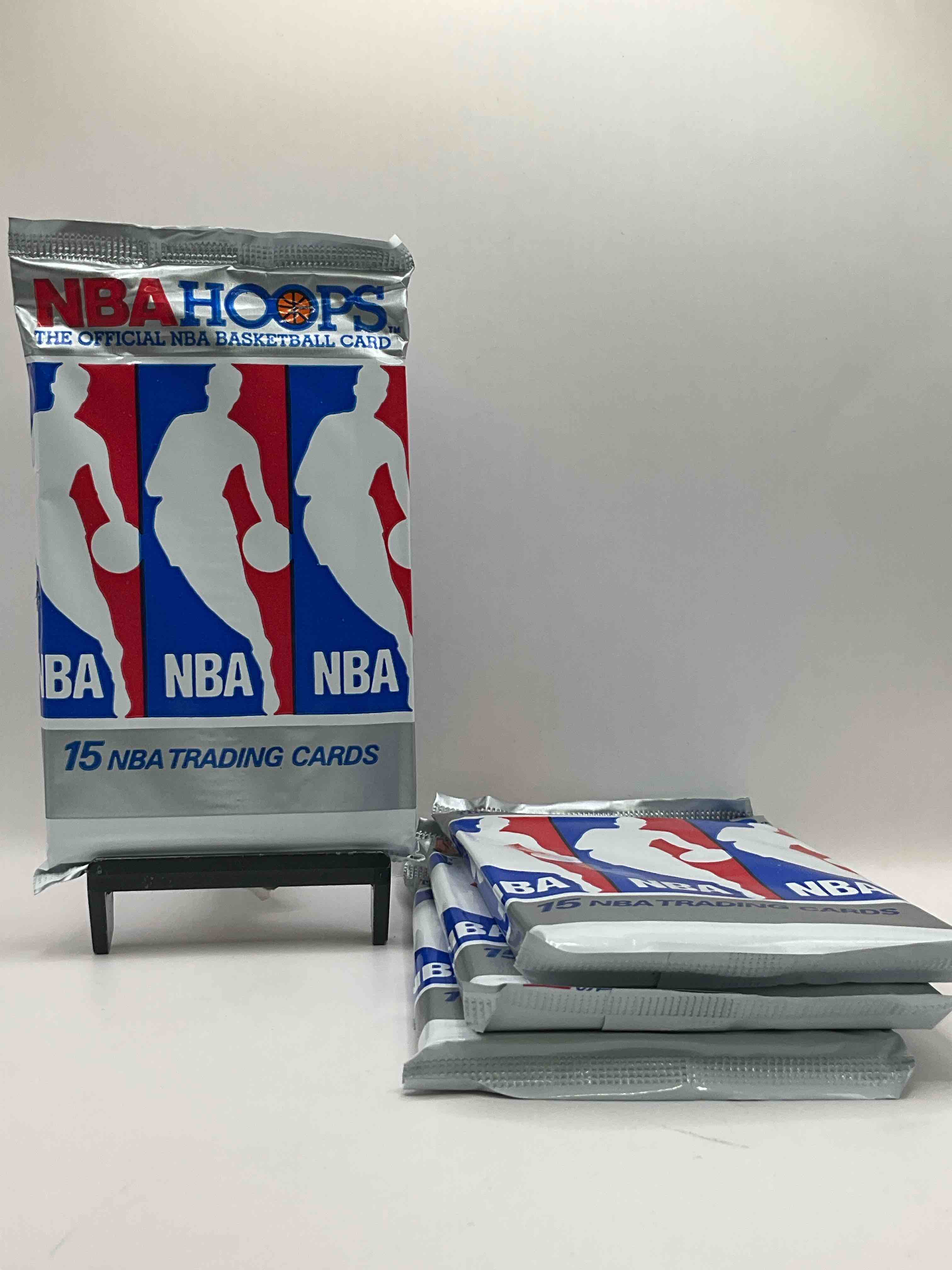Michael Jordan!? 1990/91 NBA Hoops Unopened Sealed Trading Collectible Sports Card Pack, Direct From Original Sealed Retail Case!  Search For Early Michael Jordan #65 (PSA 10 Value $550), Jordan All Star Card, & Too Many Other Nice Cards To List!