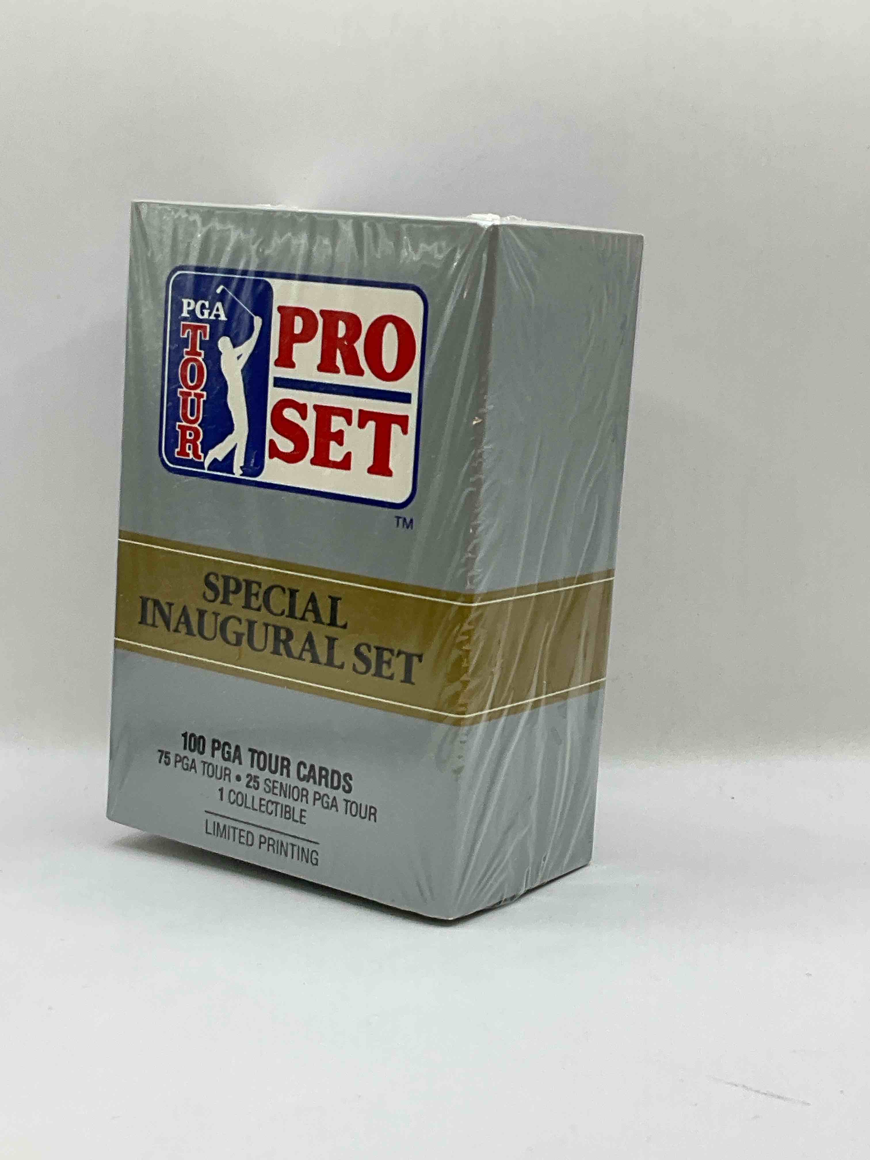 PGA TOUR CARDS! PGA Pro Set Inaugural Edition Special Set With 100 Cards & One Collectible! Limited Printing! 1990 PGA CARDS!