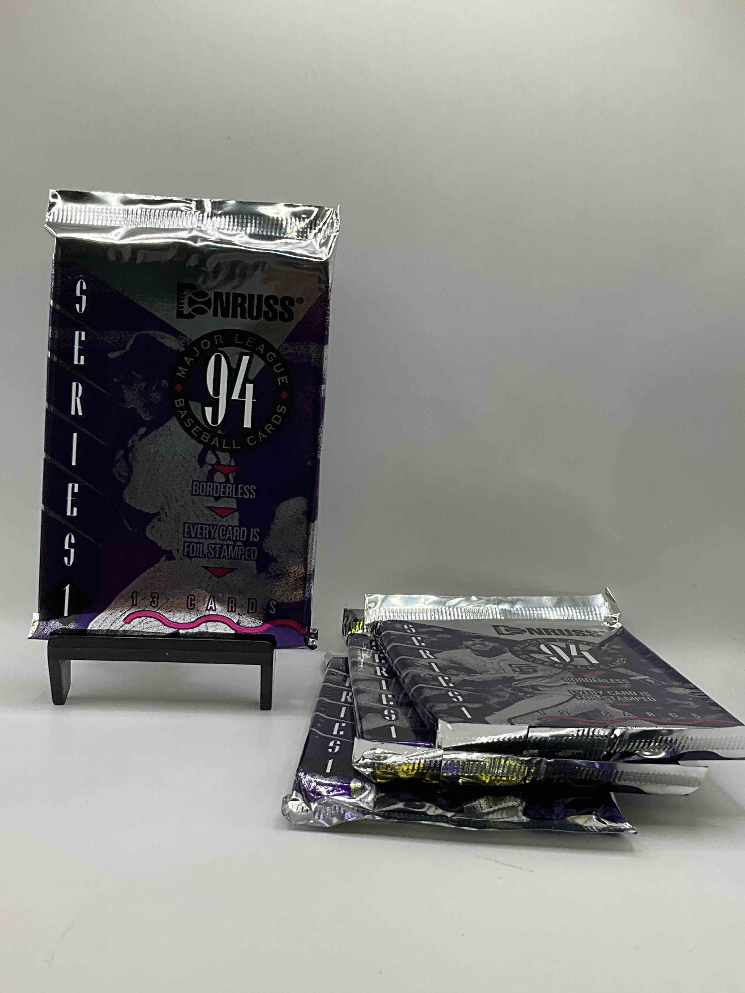 All New! 1994 Donruss Baseball Series 1 Packs! These Rare Packs Have The Possibility For Some Insane Cards! Search For Ken Griffey Jr, Nolan Ryan, Bo Jackson, Don Mattingly & MORE! Crazy Packs! 