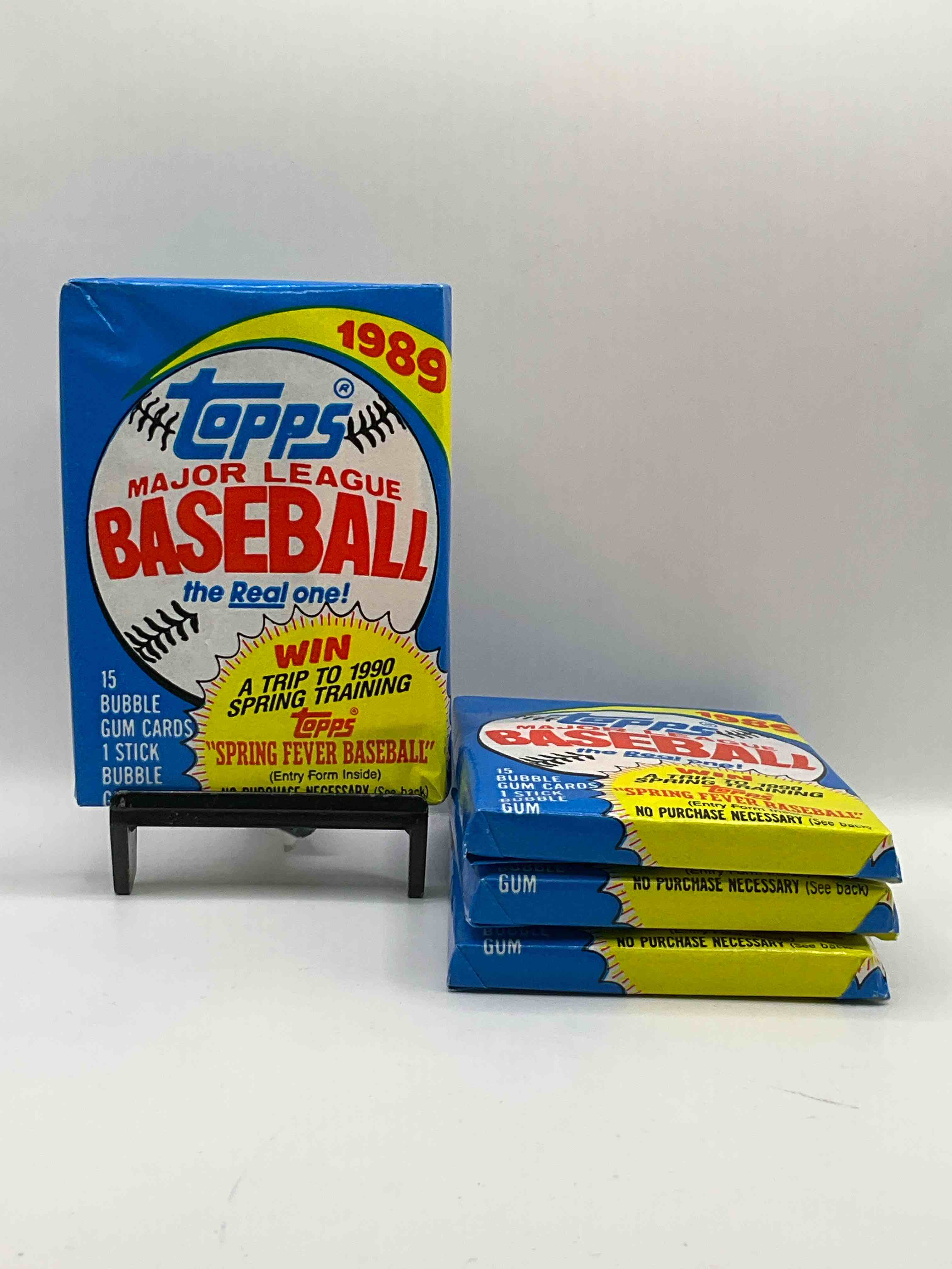 1989! Bo Jackson, Deion Sanders, Don Mattingly & More! Insane 1989 Topps Baseball Unopened Sports Card Collectible Wax Packs! Direct From Original Retail Case! Search For Valuable Randy Johnson Rookies!