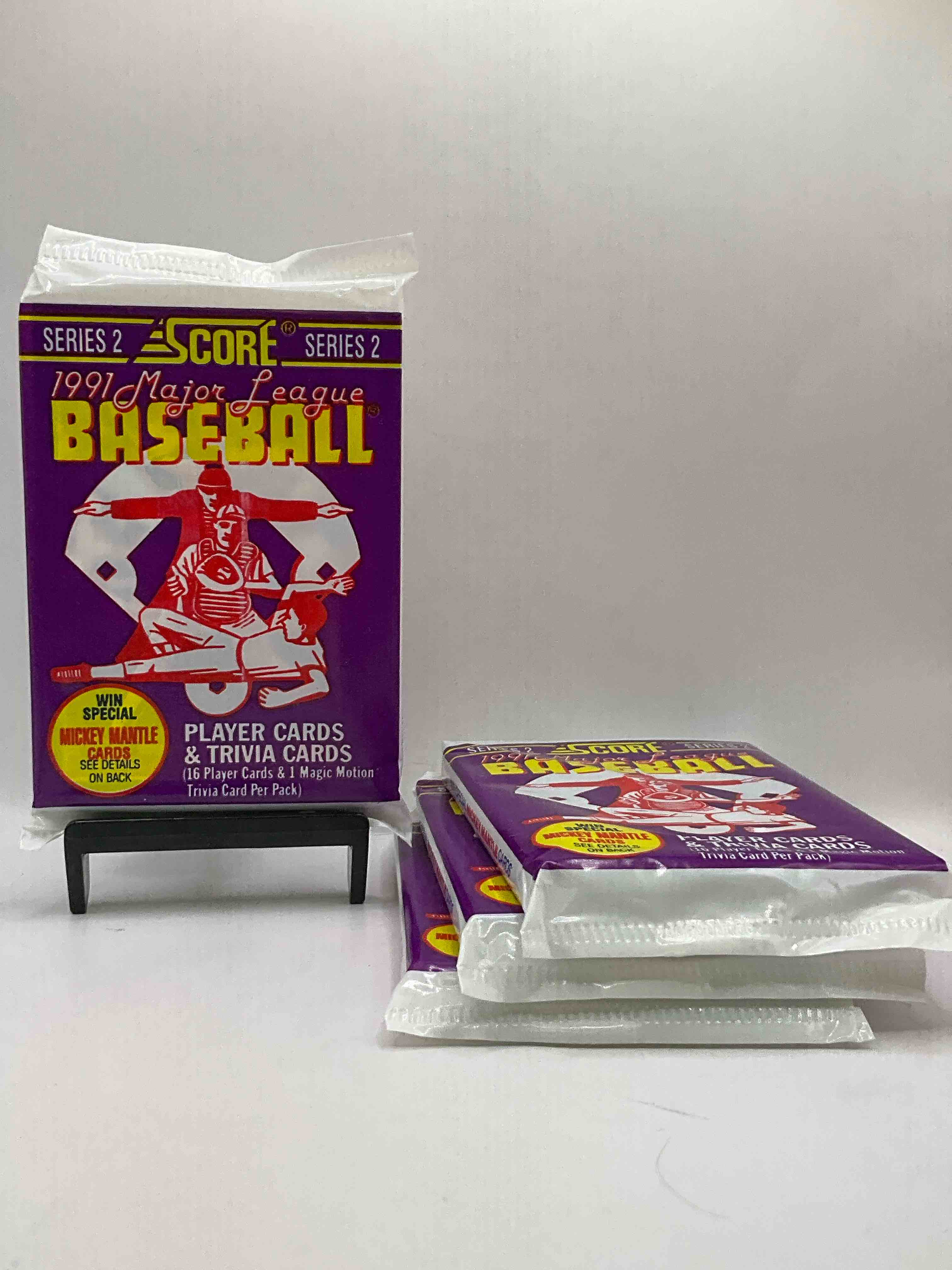 Signed Mickey Mantle!? 1991 Score Baseball Unopened Packs! 2,493 Signed Mickey Mantle Cards From This Year Out There, Fetching Big Money If Pulled! Insanely Cool & Valuable Packs With Stars & Rookies! 