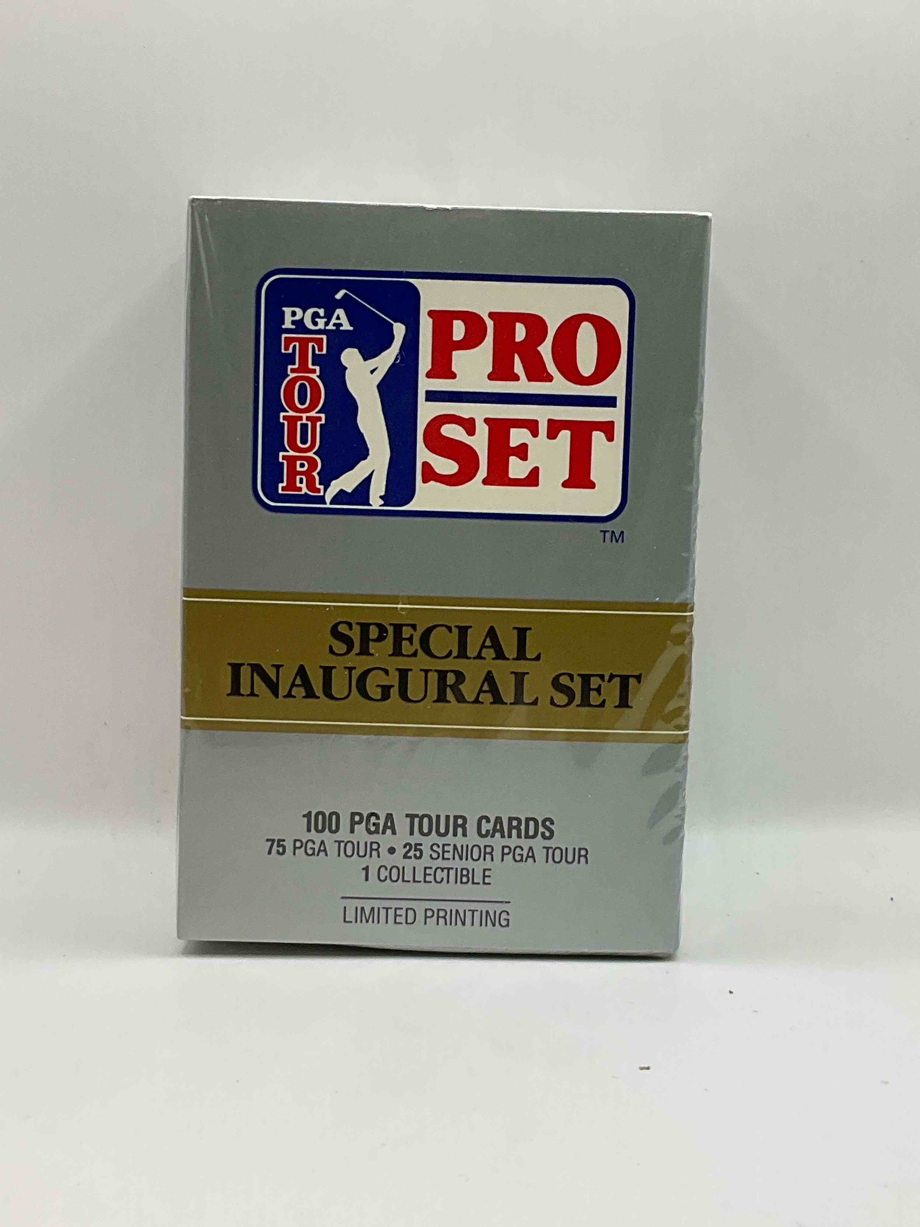PGA TOUR CARDS! PGA Pro Set Inaugural Edition Special Set With 100 Cards & One Collectible! Limited Printing! 1990 PGA CARDS!