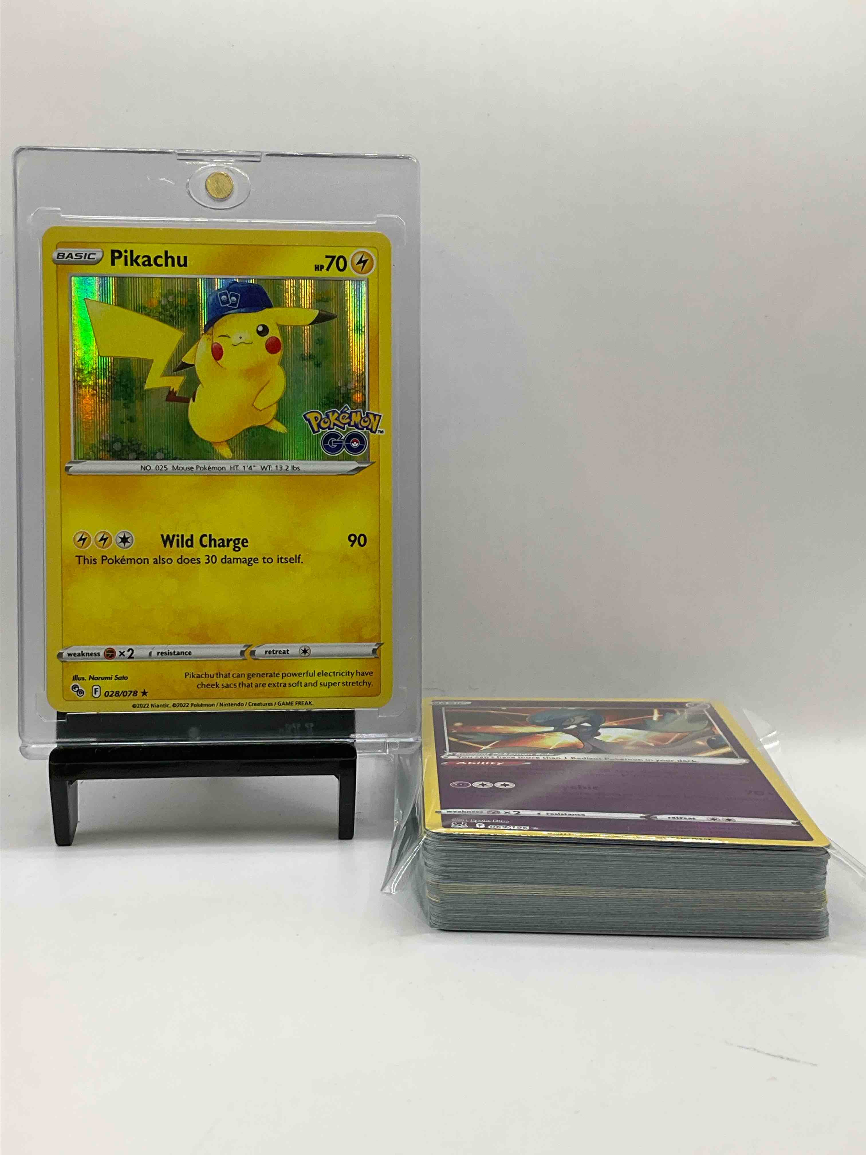 Pikachu WILD CHARGE Pokemon Holo & More! 50 Card Pokemon! Holos, Commons & Rare Cards! Crazy 50 Card Pokemon Lot!