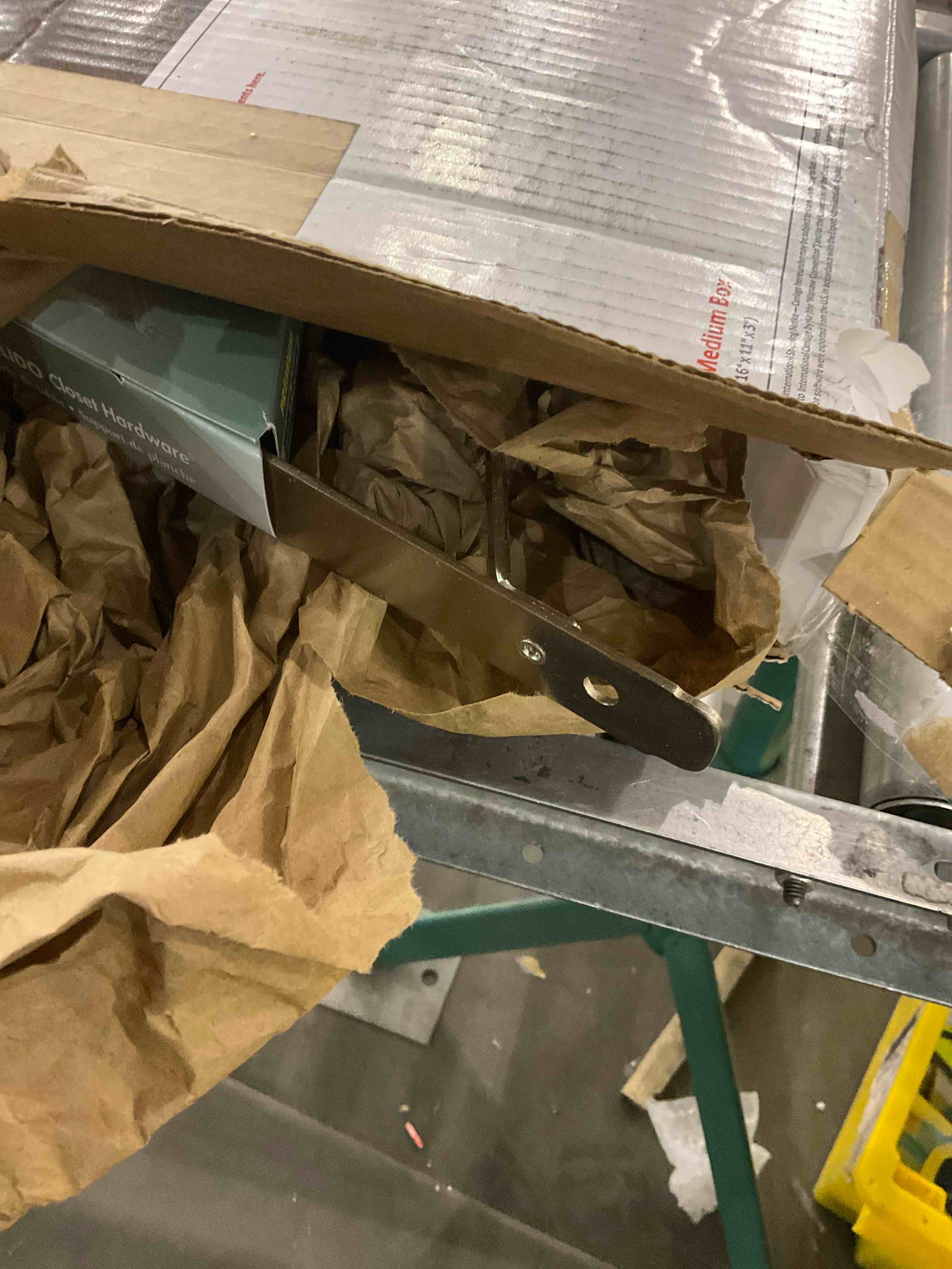 Condition photo showing As Is for 11" Rod Bracket