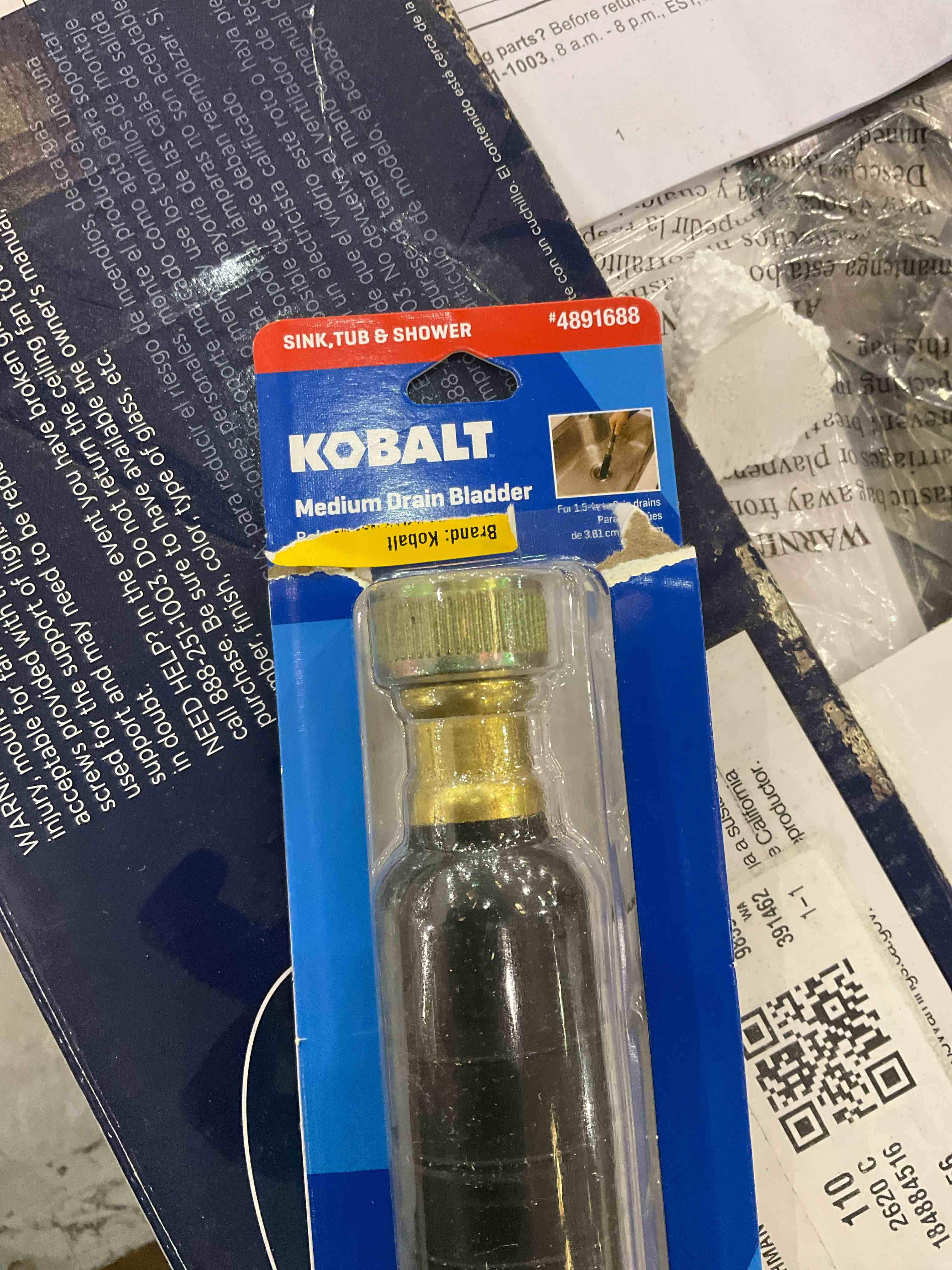 medium drain bladder