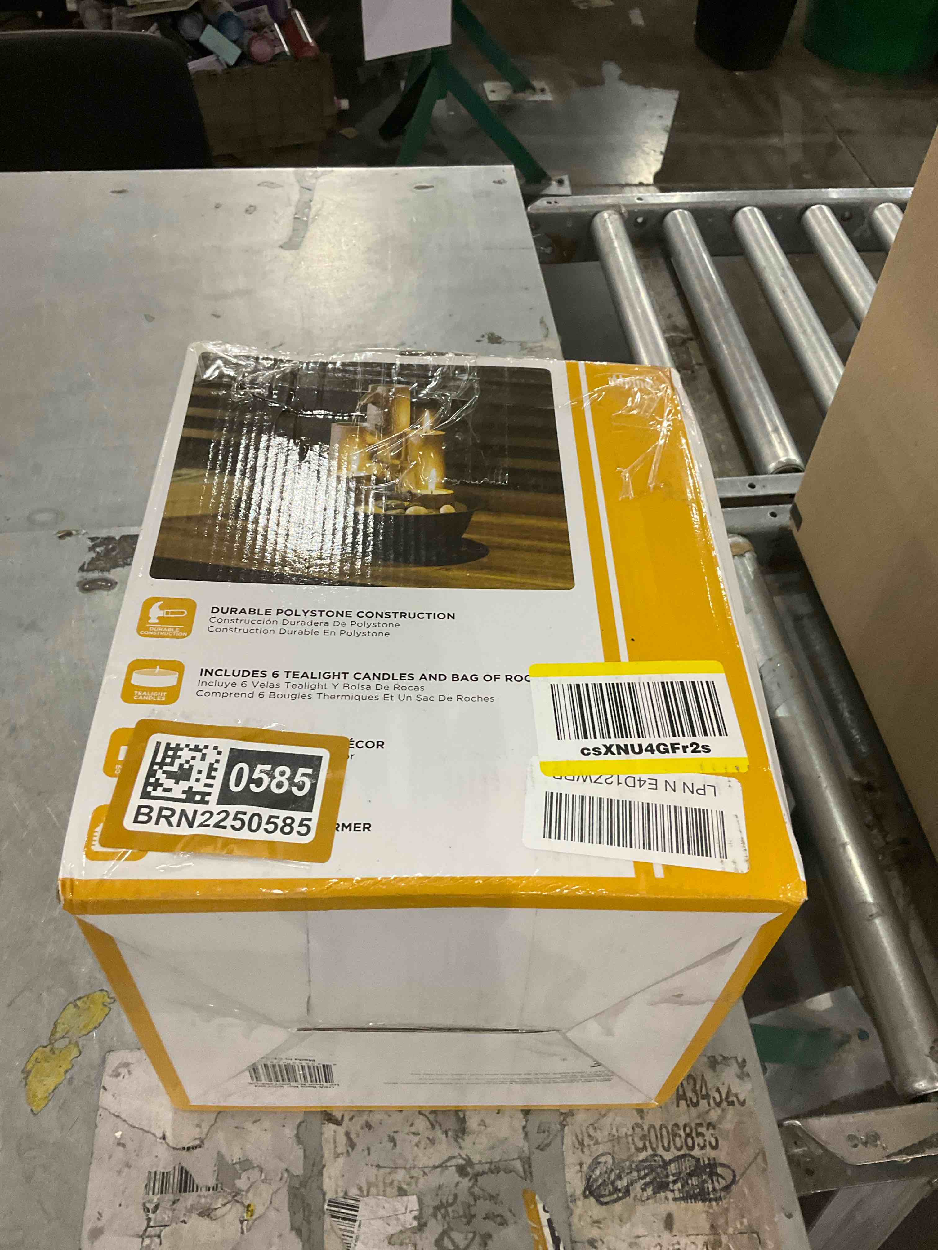 Alpine Corporation 11  Indoor / Outdoor 3-Tier Polyresin Electric Tabletop Home Fountain