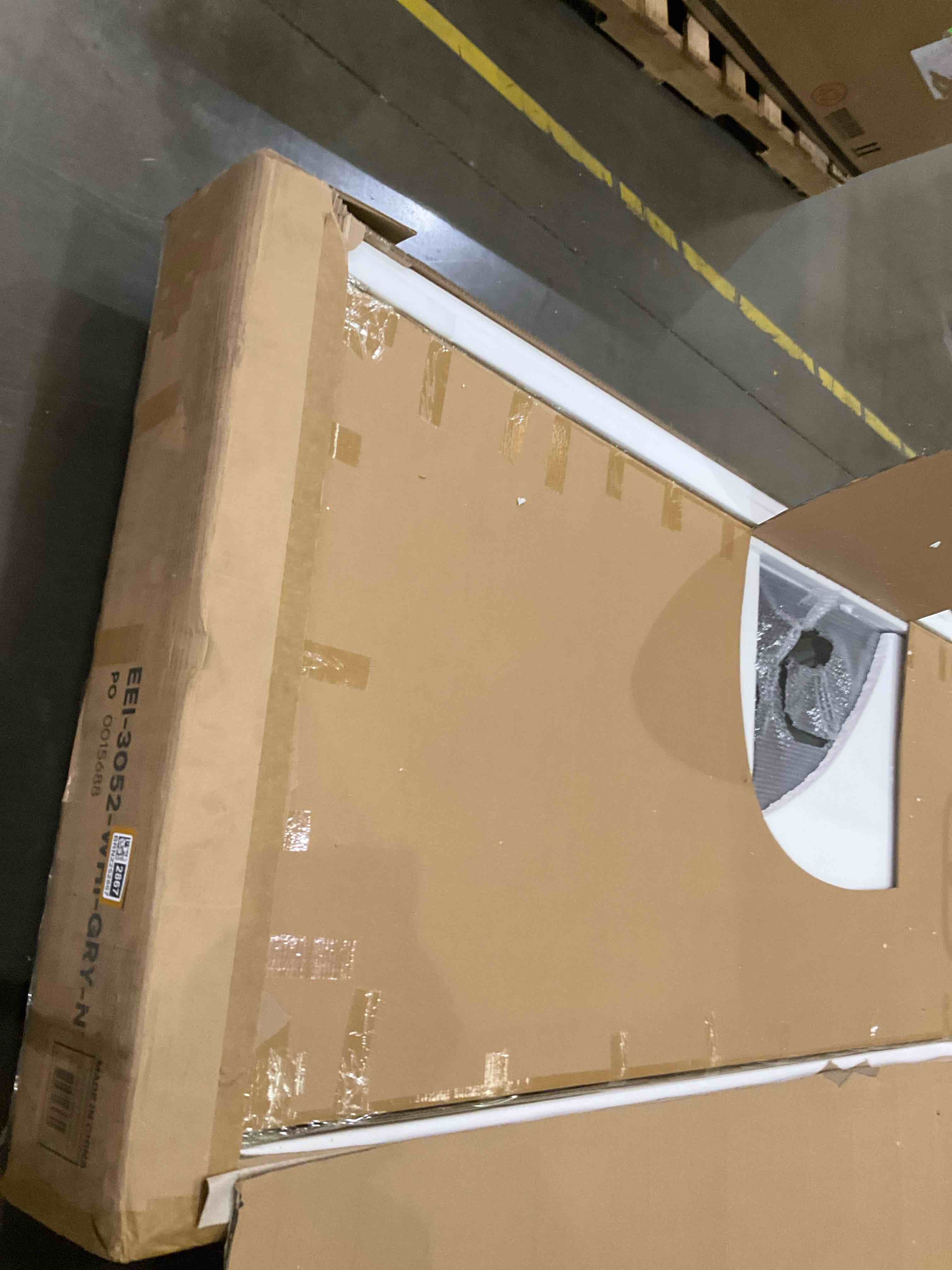 glass dining table 94x44x9” 