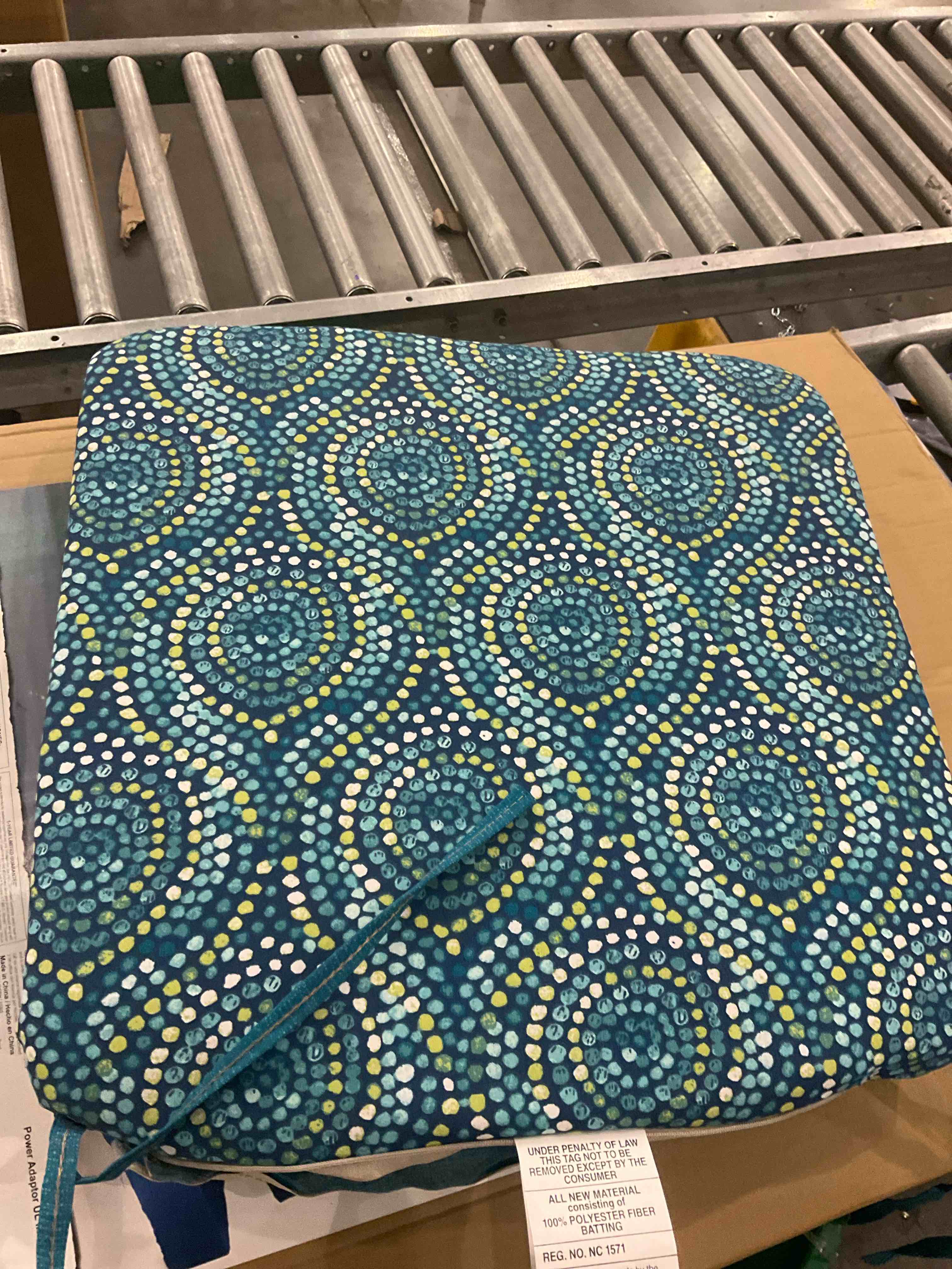 Condition photo showing As Is for seat pad