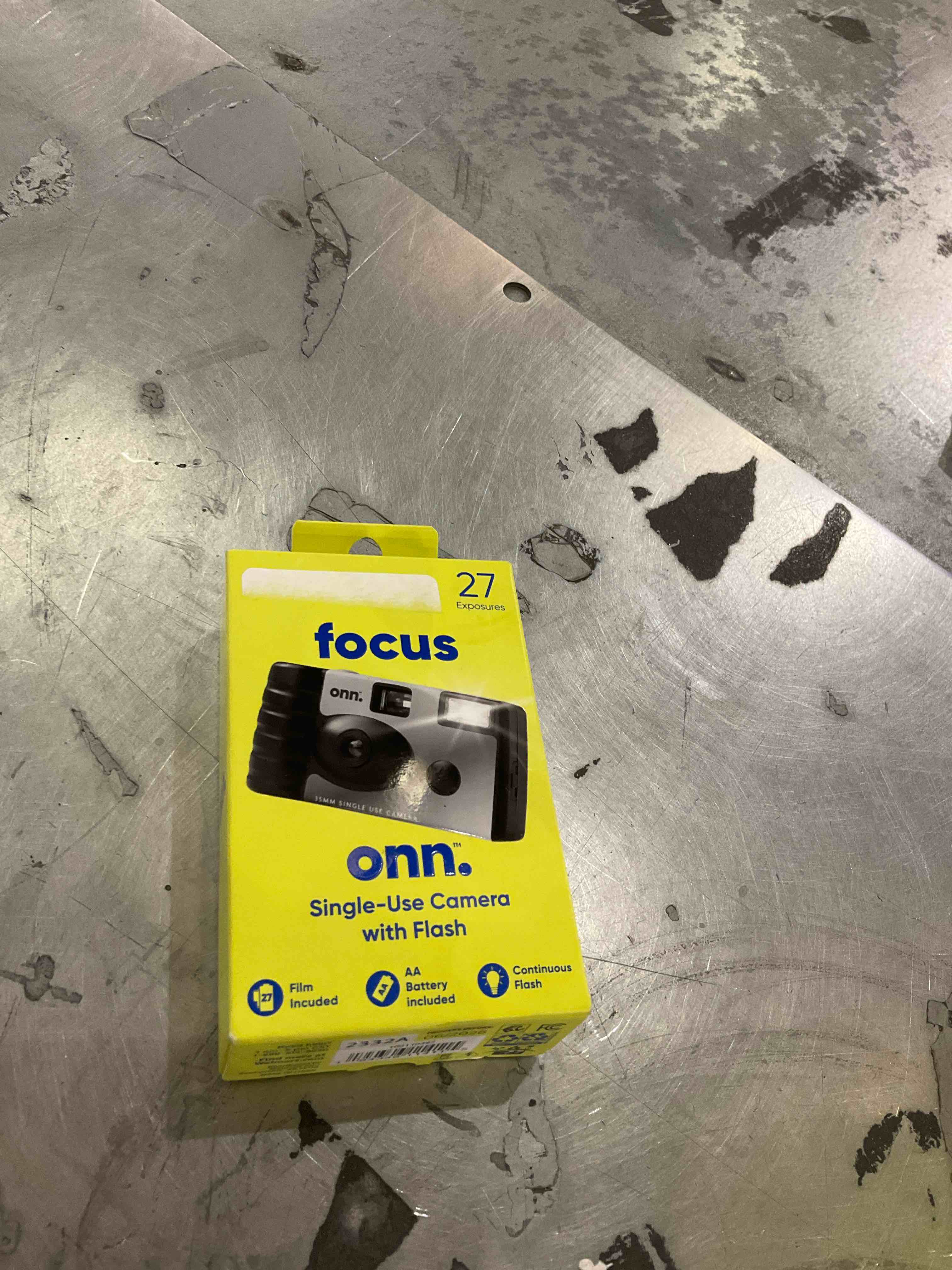 ONN Single-Use Camera with Flash 27