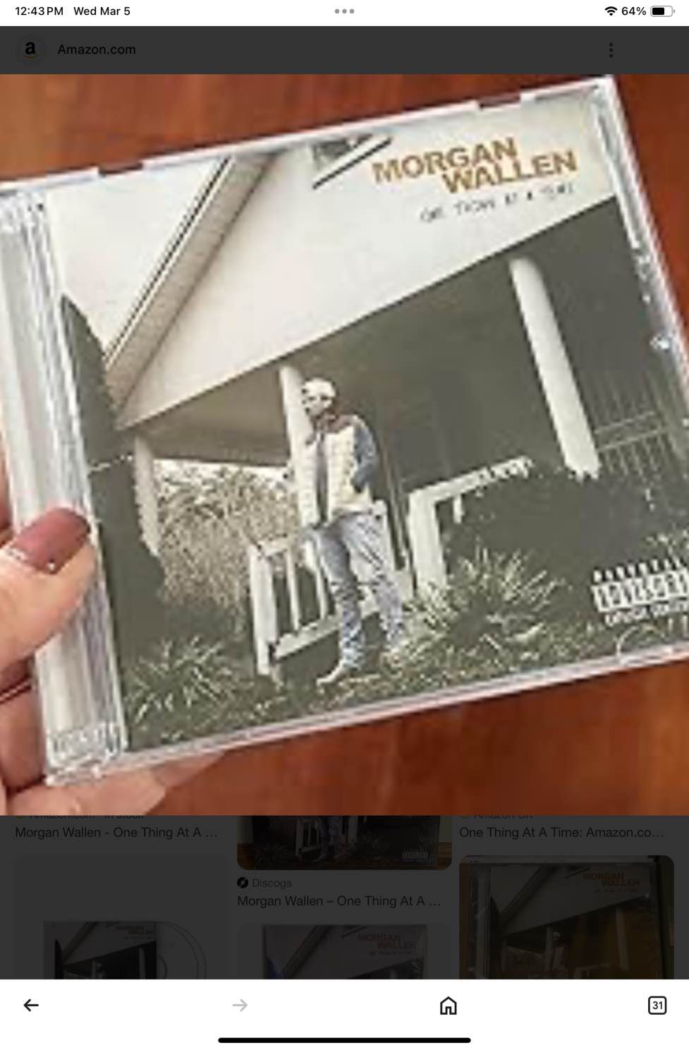 One Thing At A Time [2CD] explicit_lyrics 2CD