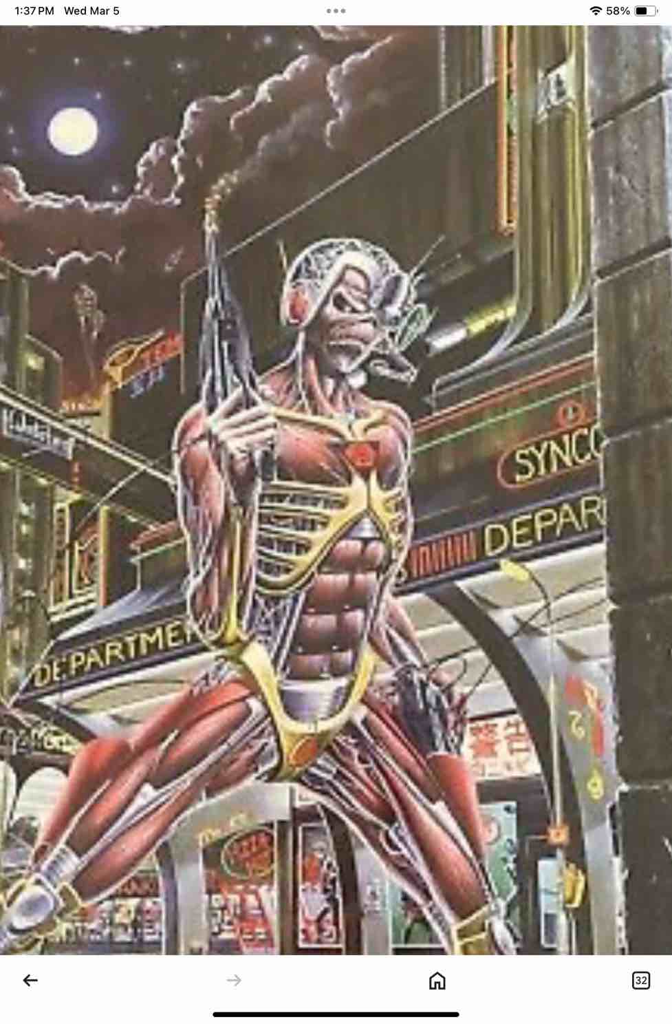 Iron Maiden – Somewhere In Time, 180g Vinyl EU Import, Sealed