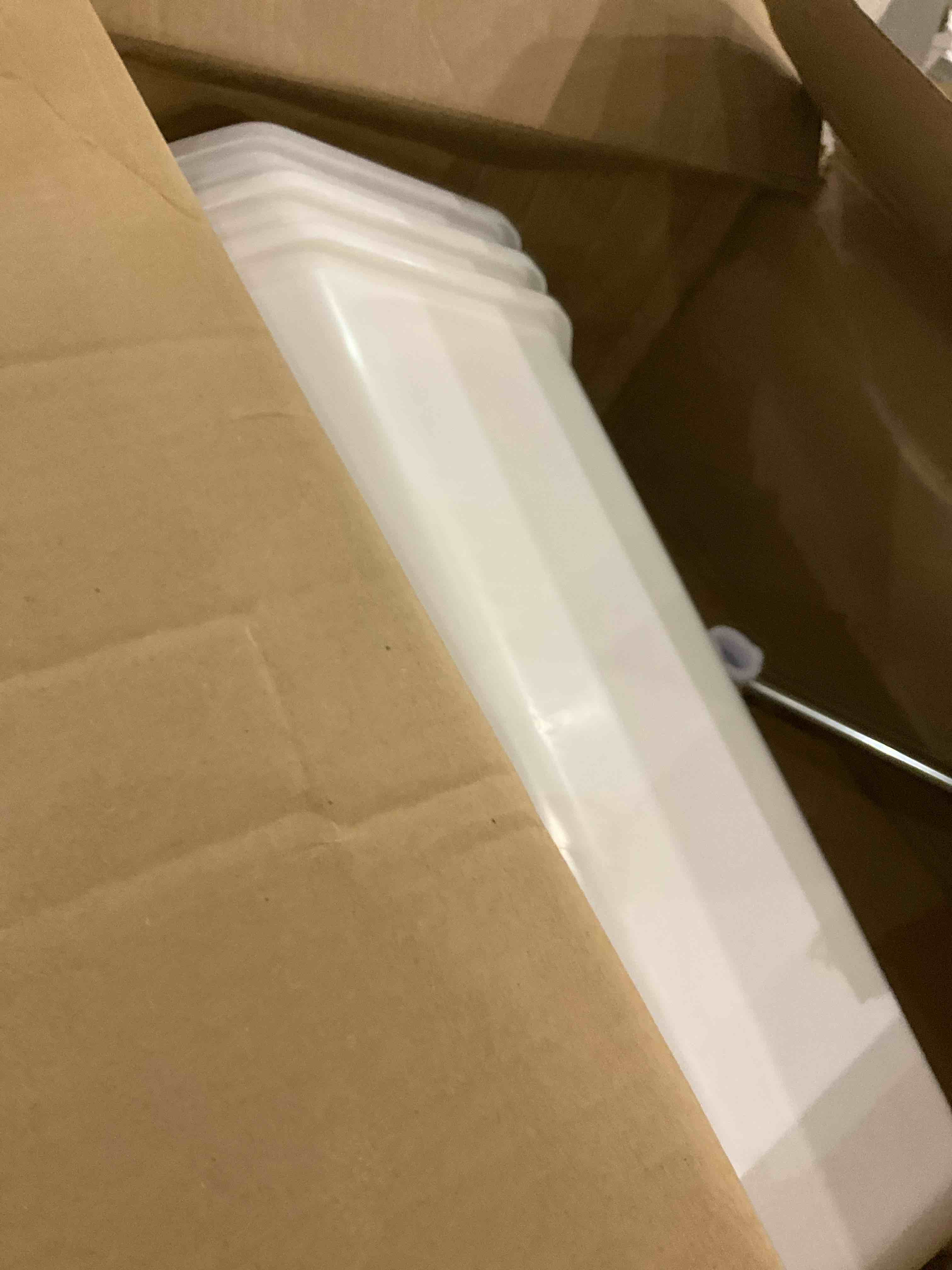 Knape & Vogt Platinum 11 in. x 22 in. x 18.75 in. 27 Qt. in-Cabinet Double Soft-Close Bottom-Mount Pull-Out Trash Can