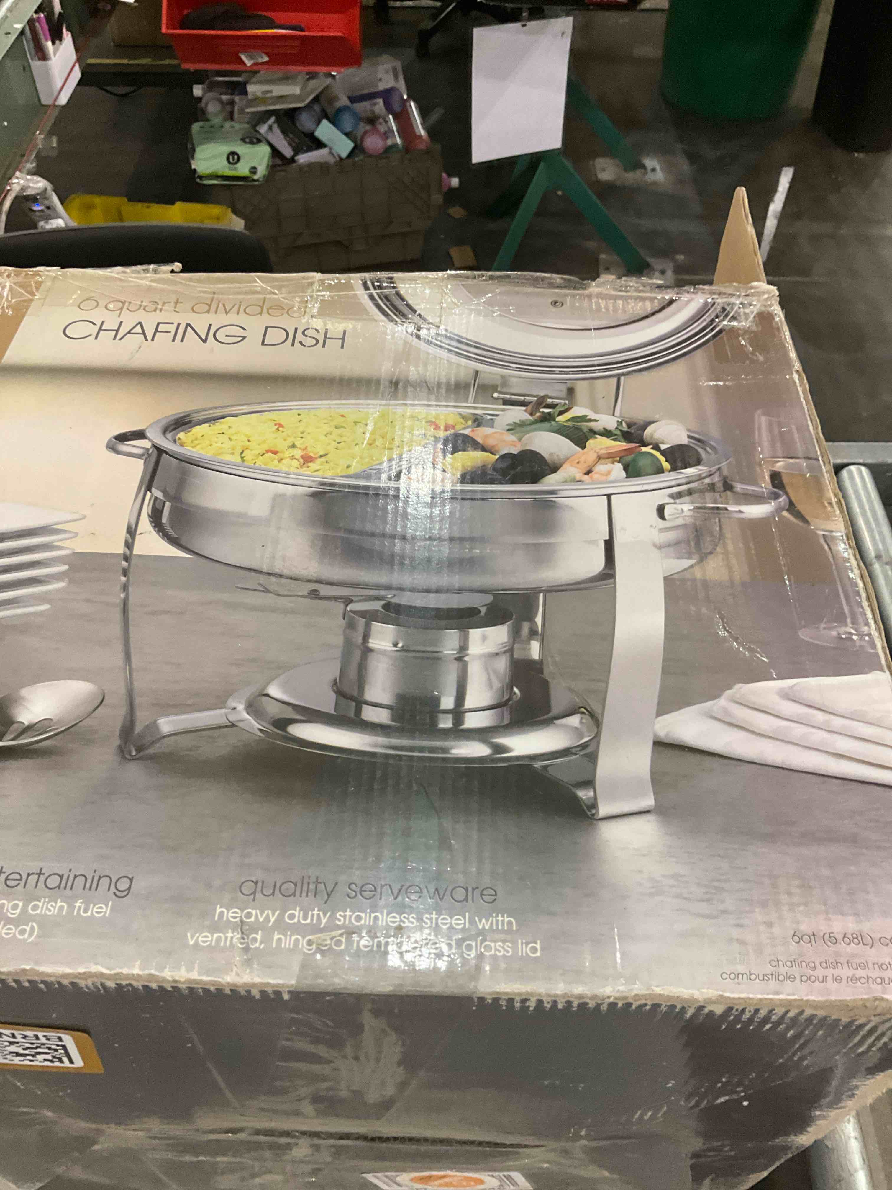 mDesign Wide Plastic Kitchen Food Storage Organizer Bin Basket with Open Front and Built-In Label Holder for Cabinets, Pantry - 15.38 Inch Width - 2 Pack - Clear