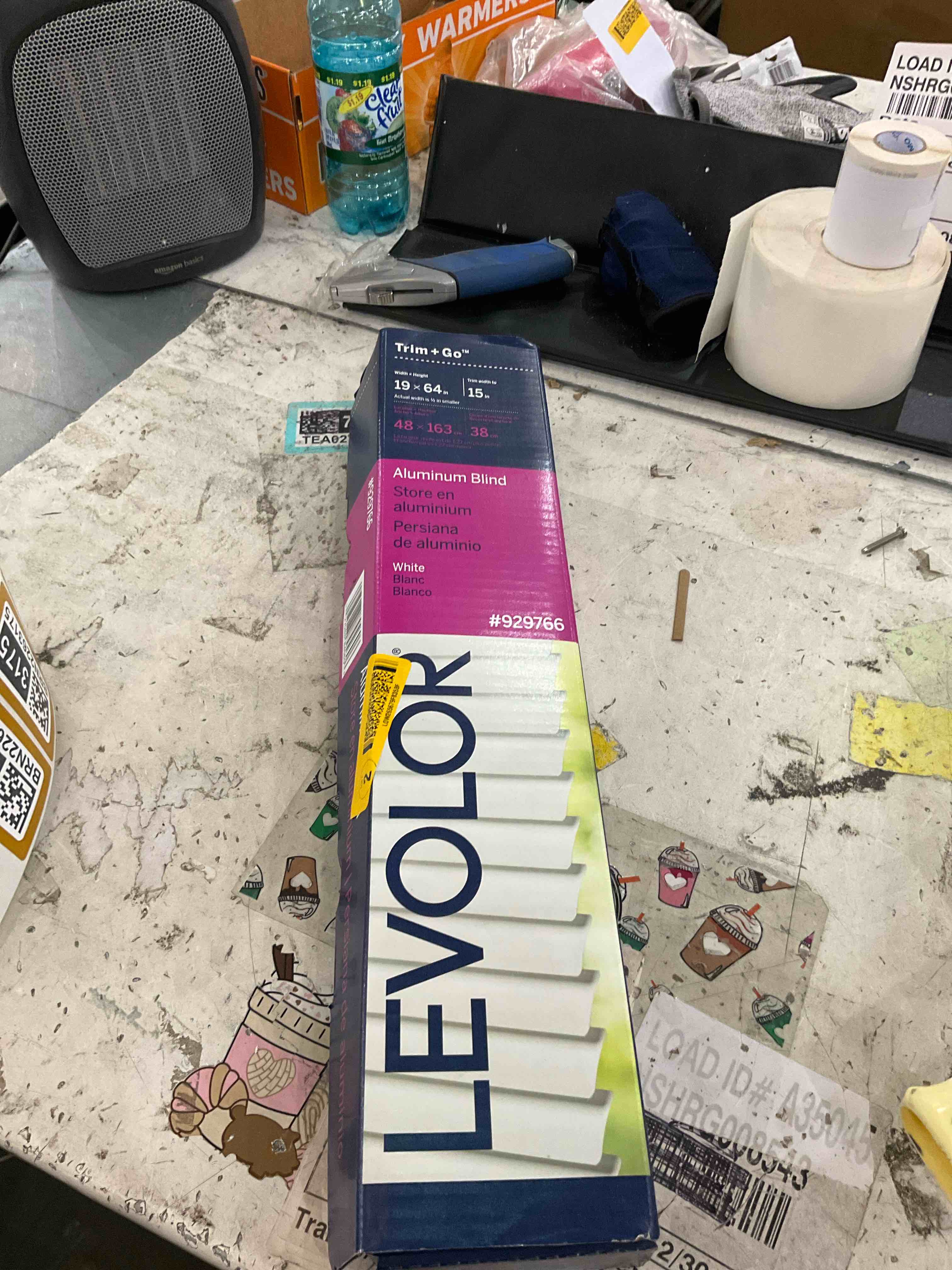 levolor aluminum blind 