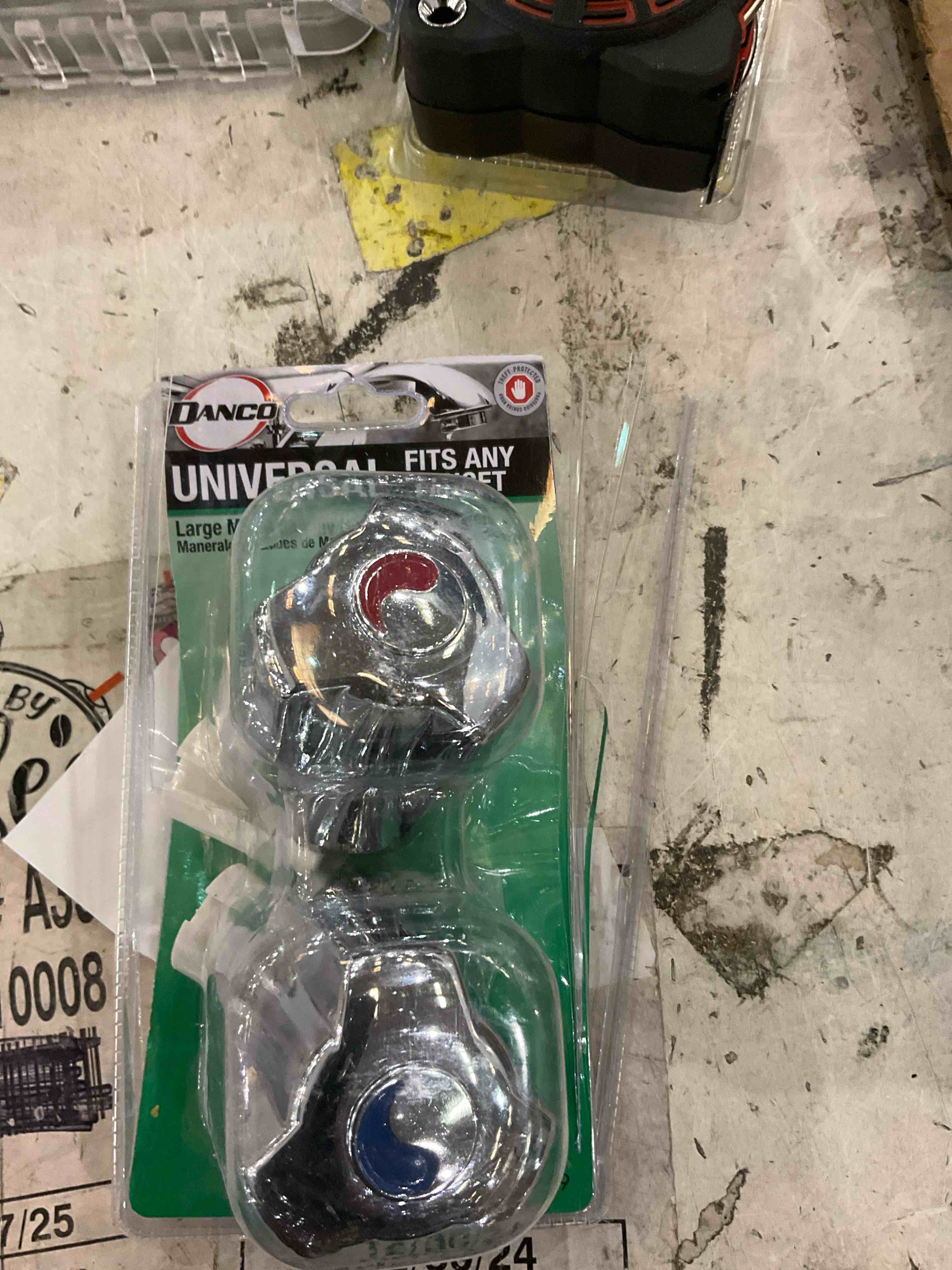 danco large metal canopy handles w/adaptors 