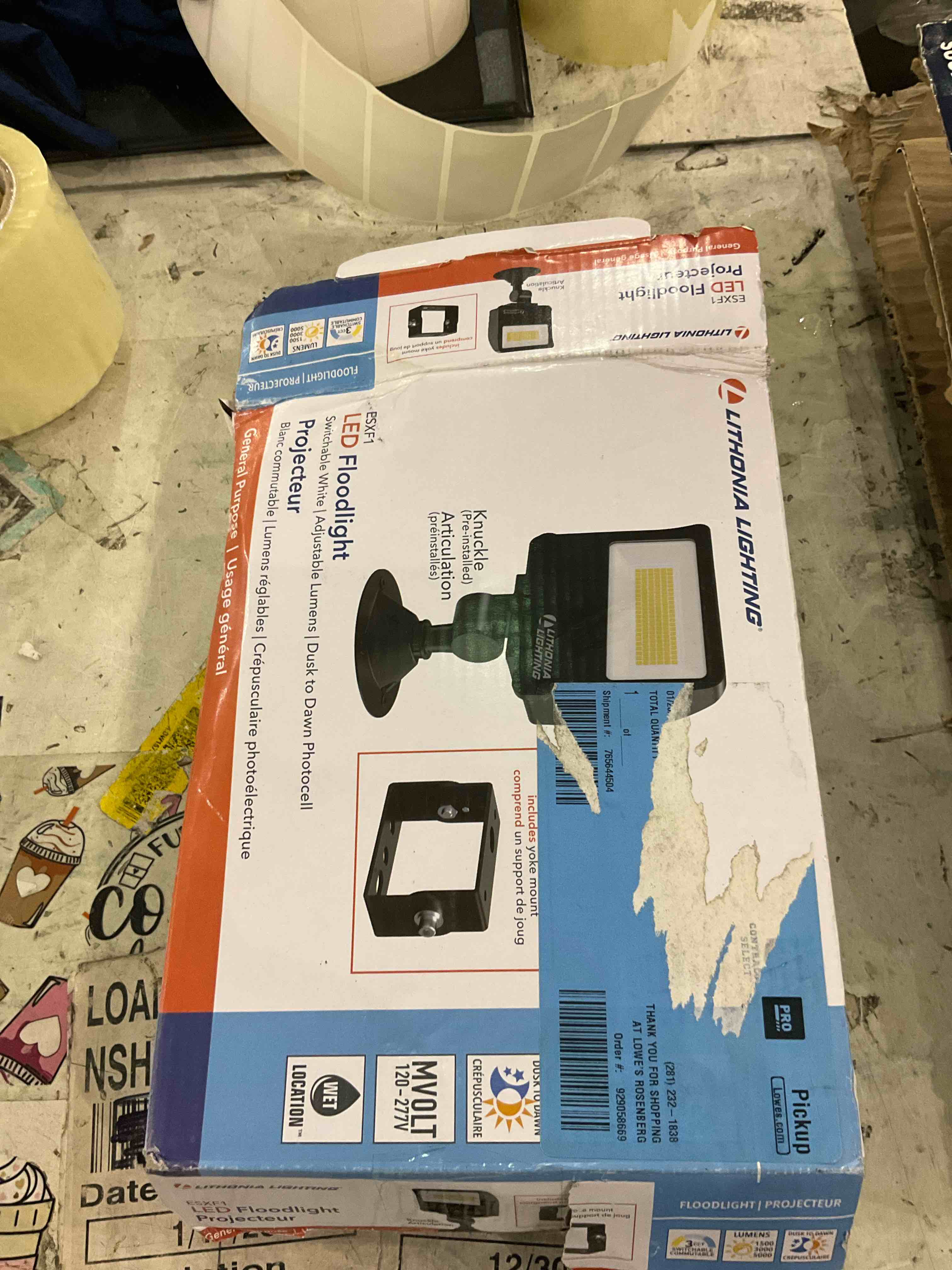 lithonia lighting led floodlight 