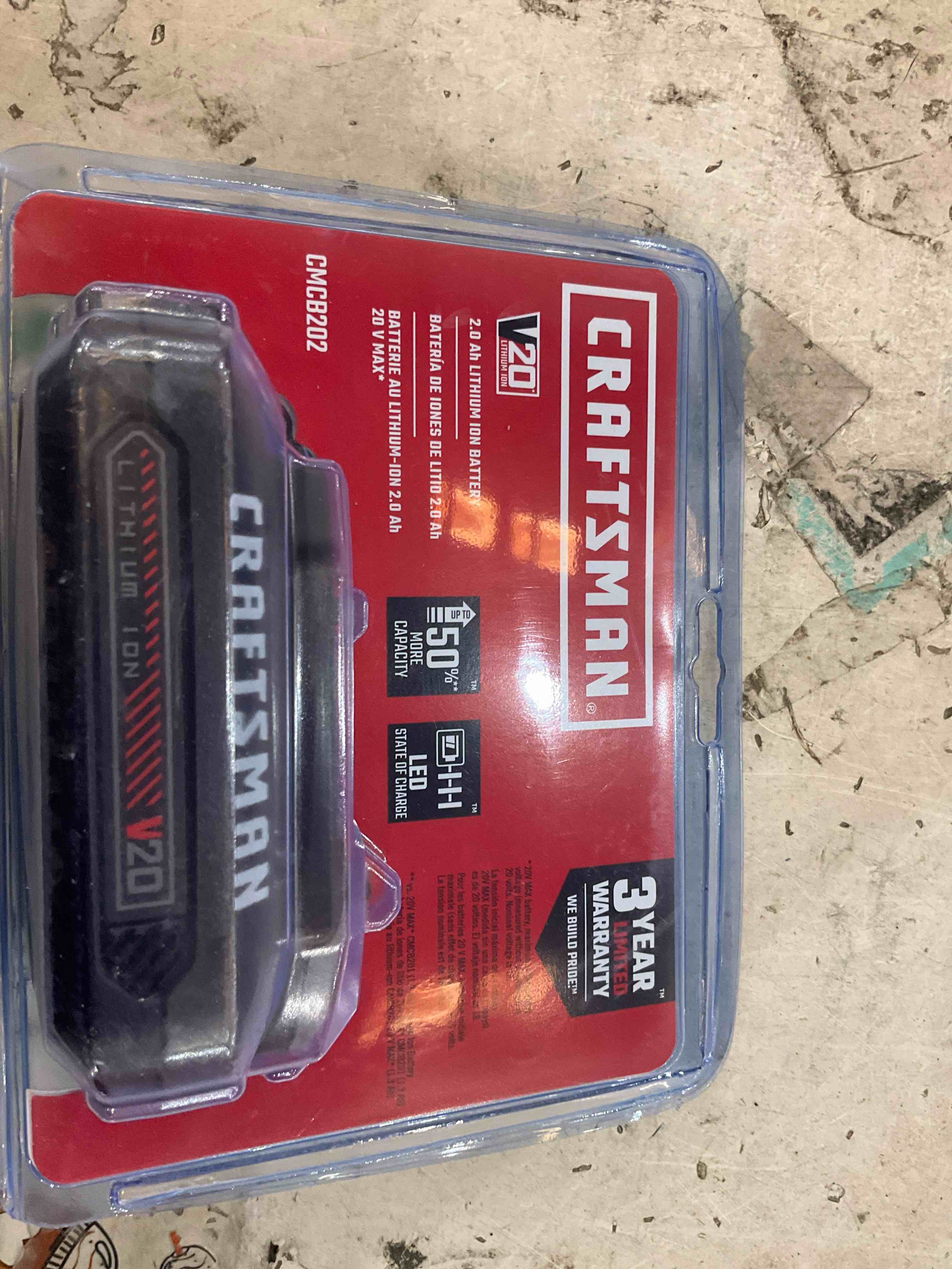 craftman lithium ion battery 