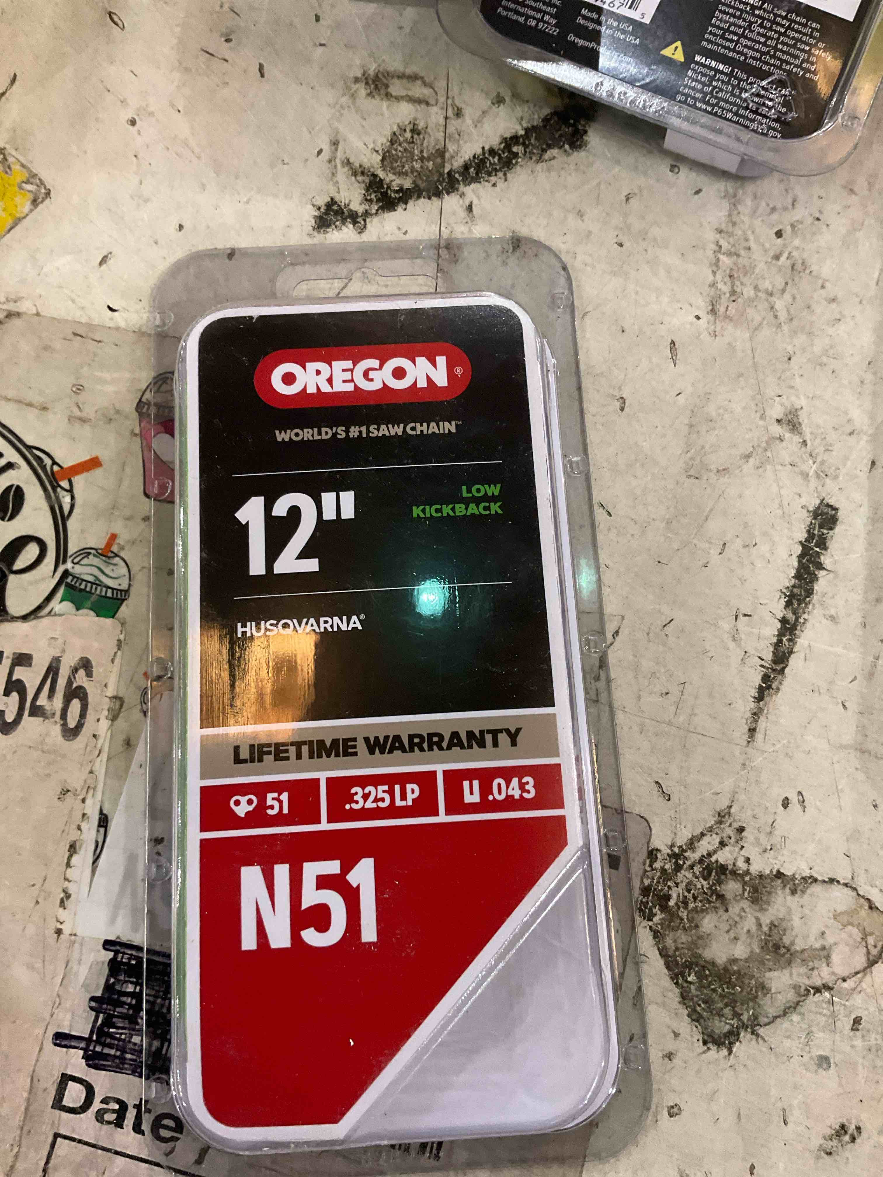 Oregon 12” n51 chain 