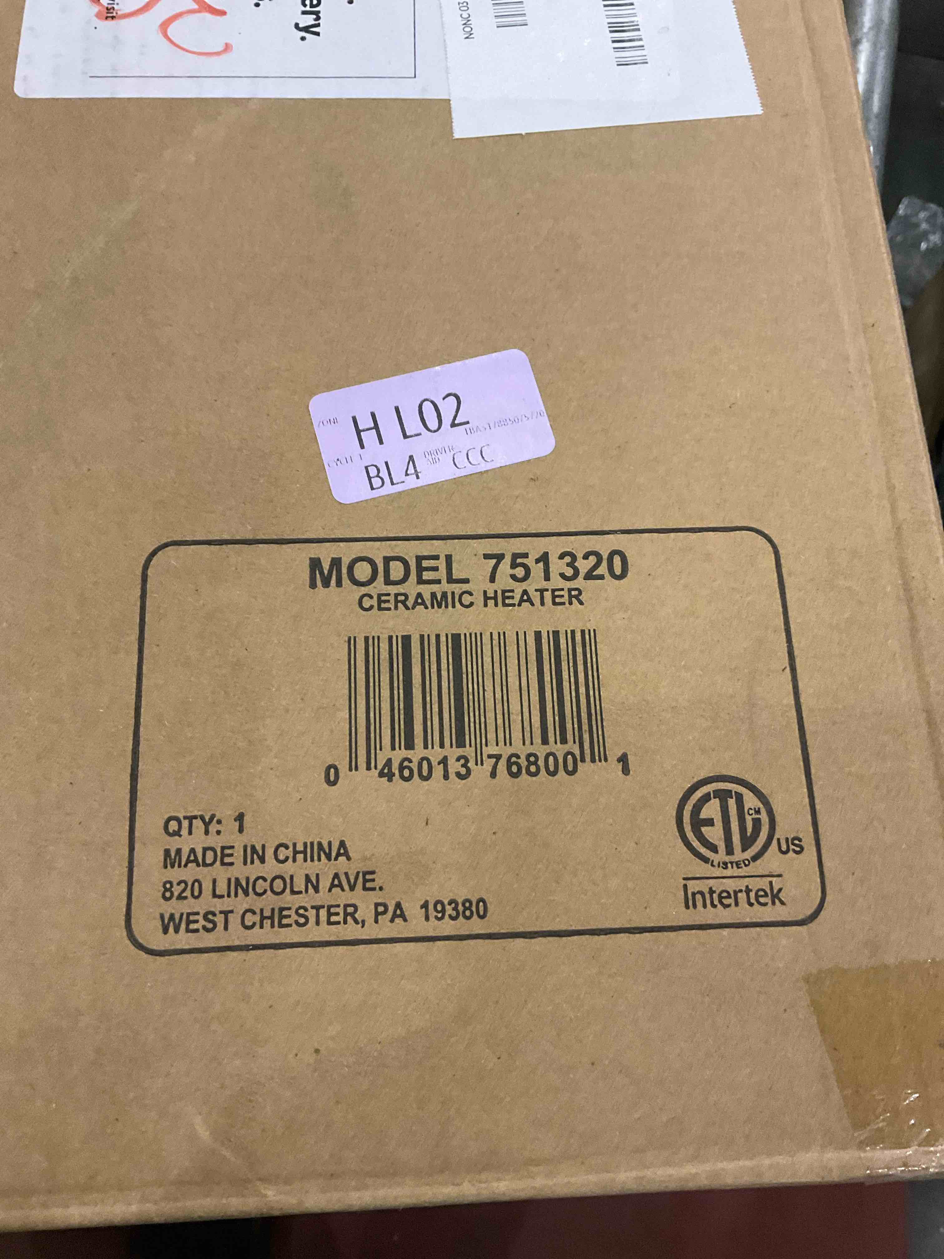 Lasko Oscillating Ceramic Tower Space Heater for Home with Adjustable Thermostat, Timer and Remote Control, 22.5 Inches, Grey/Black, 1500W, 751320