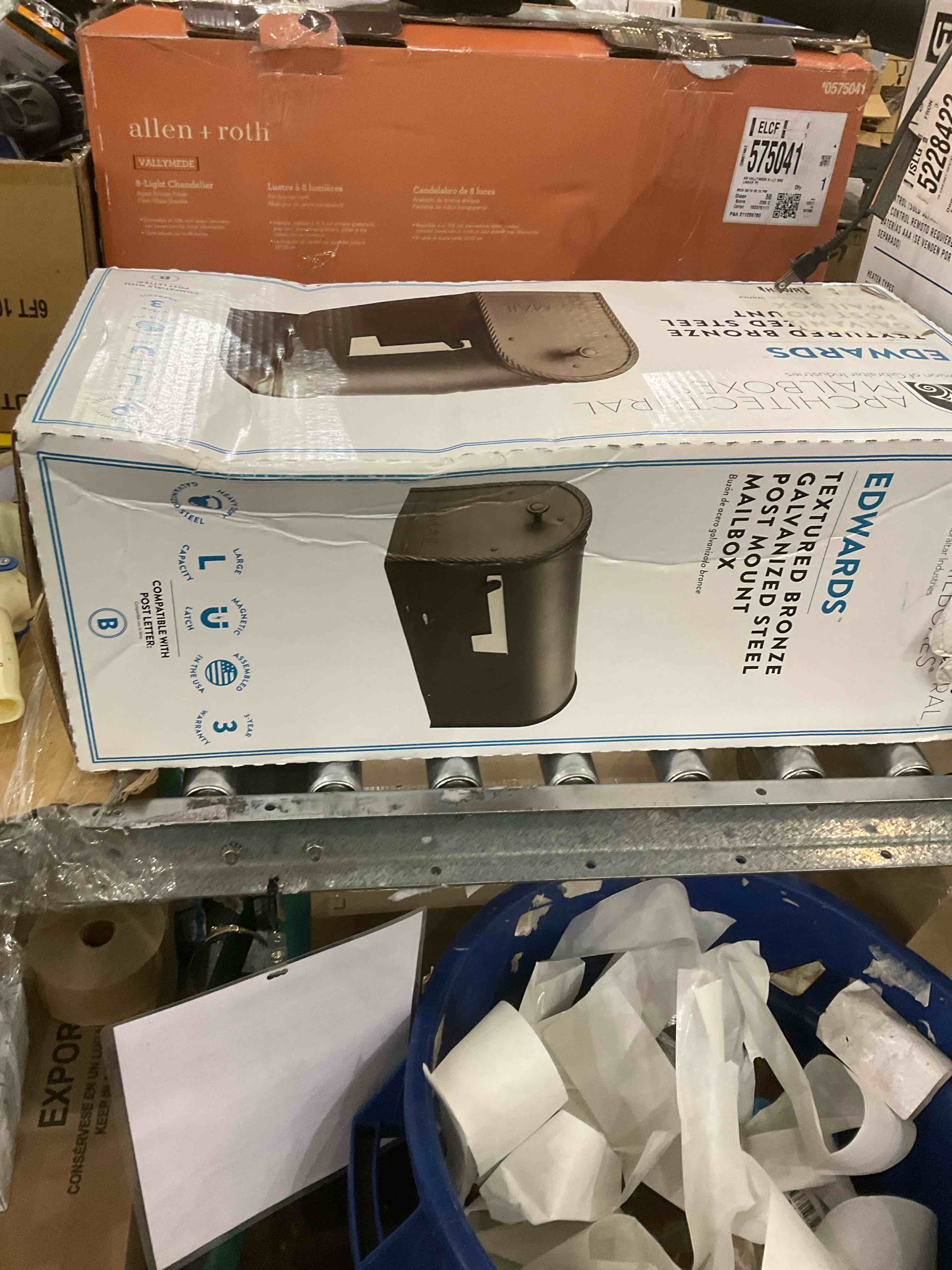 Gibraltar Mailboxes OM160BEC Outback Double Door, Large Capacity Mailbox, Black