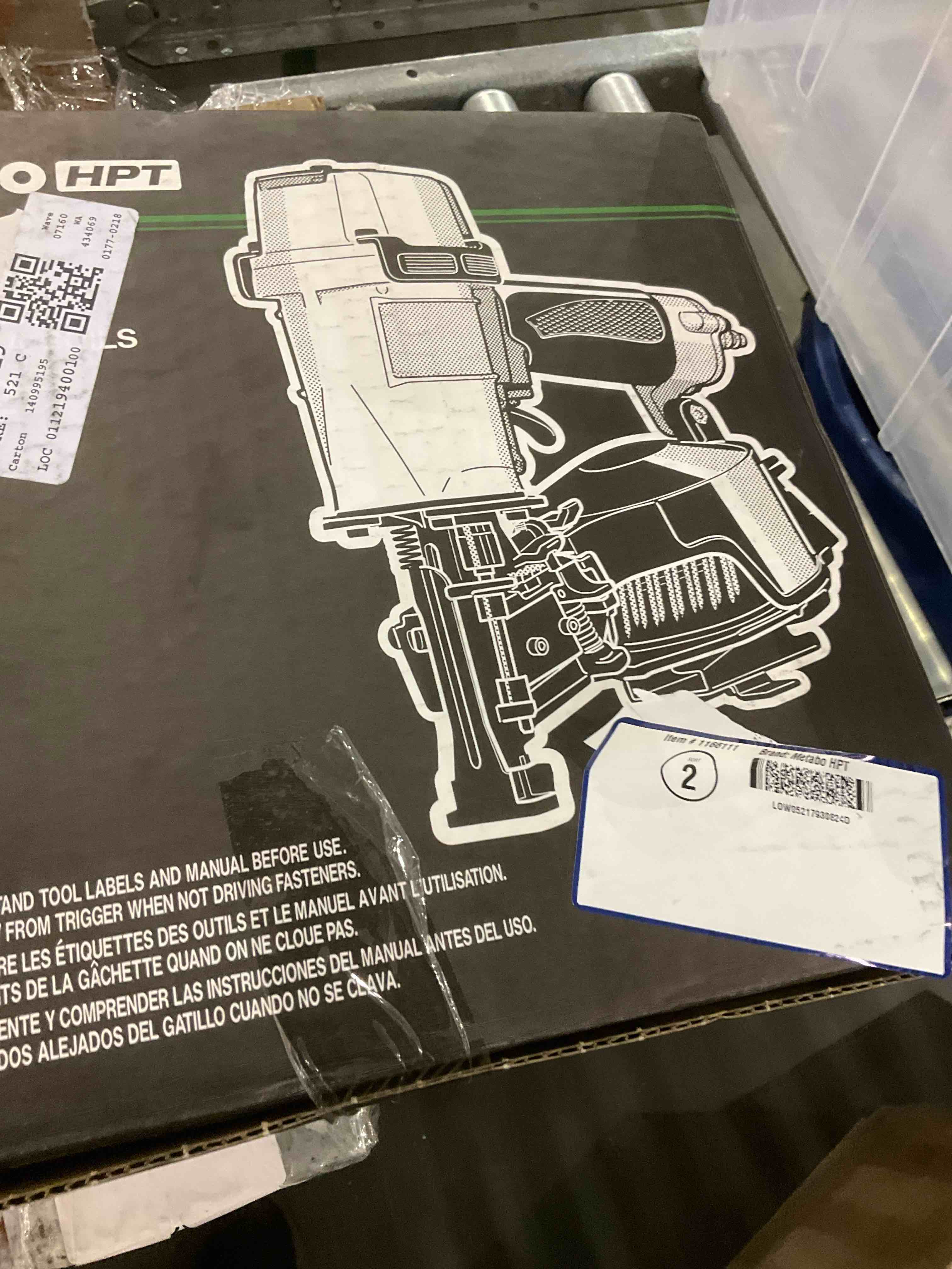 Metabo HPT Coil Framing Nailer | Pro Preferred Brand of Pneumatic Nailers | 15 Degree Magazine | Accepts 2-Inch up to 3-1/4-Inch Nails | Ideal for Wall Sheathing, Roof Decking, & Subflooring | NV83A5