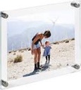 zafuu tempered glass- picture frame ( frame size 18”x 22” ) ( picture size 16” x 20” )