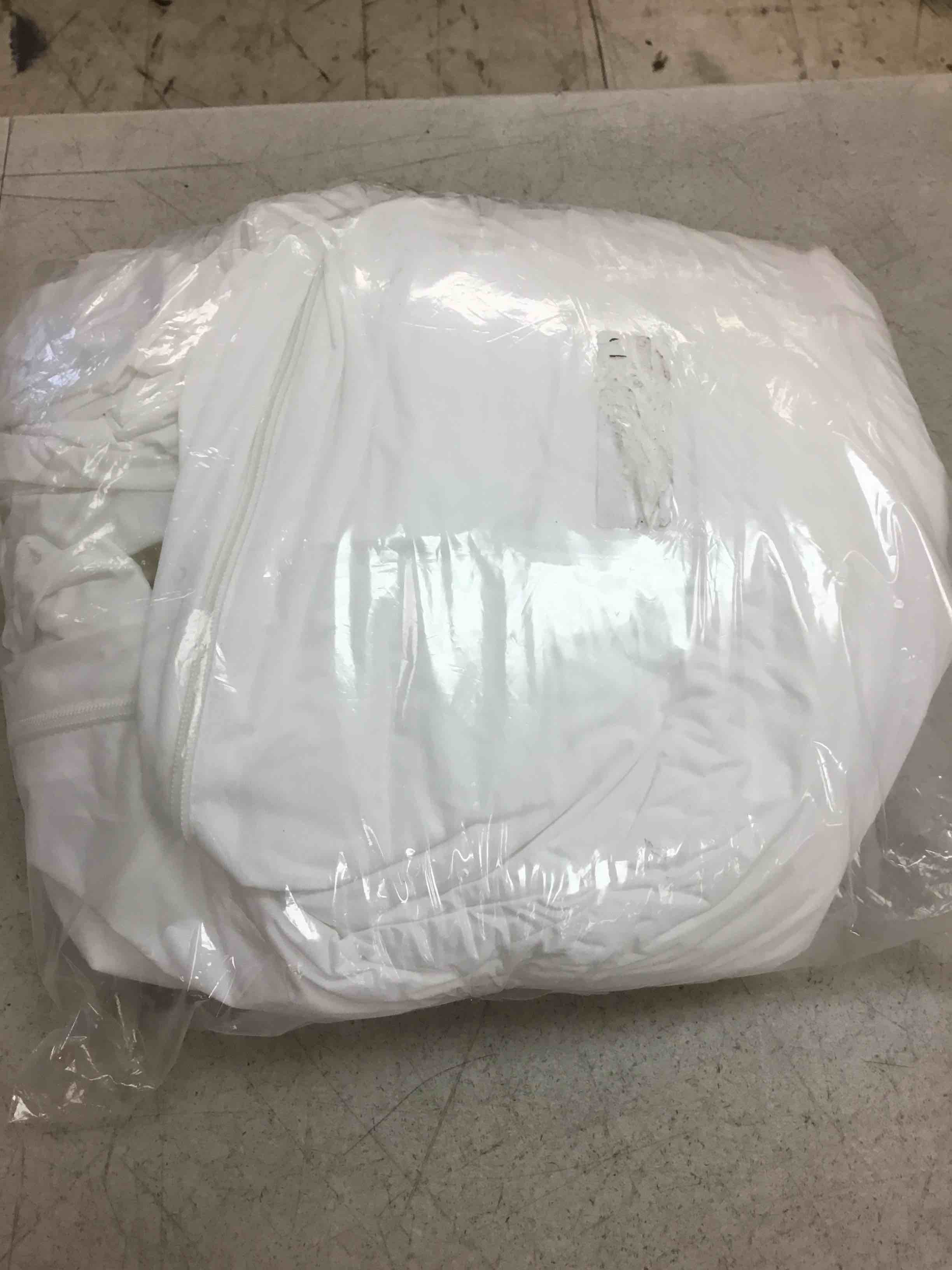 Condition photo showing Good Condition for waterproof king size mattress protector fits upto 17" deep mattresses | utopia bedding 200 gsm soft & breathable mattress cover, dirt-proof, noiseless, machine washable fitted sheet style, white
