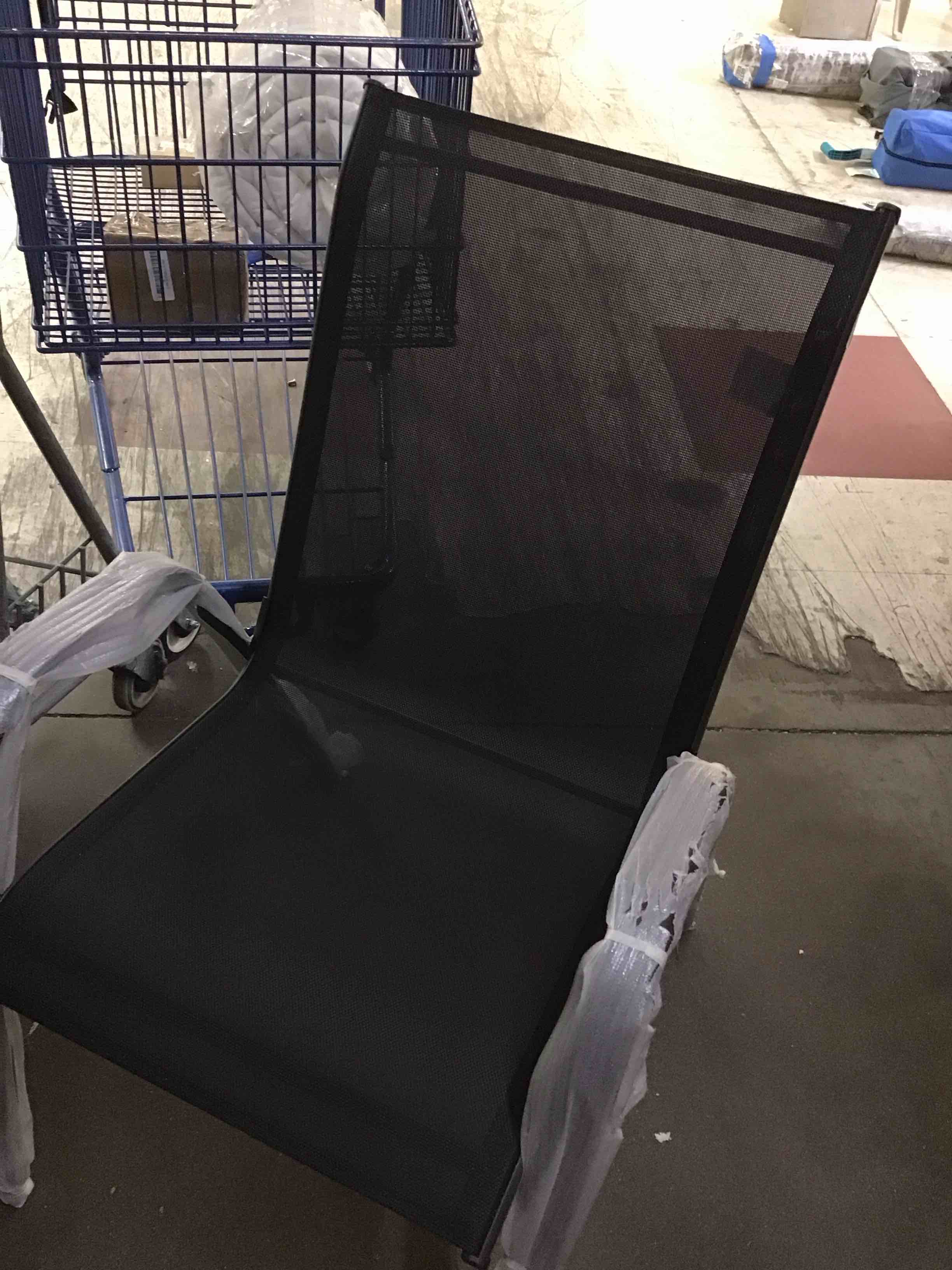 Condition photo showing Good Condition for sling stack chair black - room essentials™