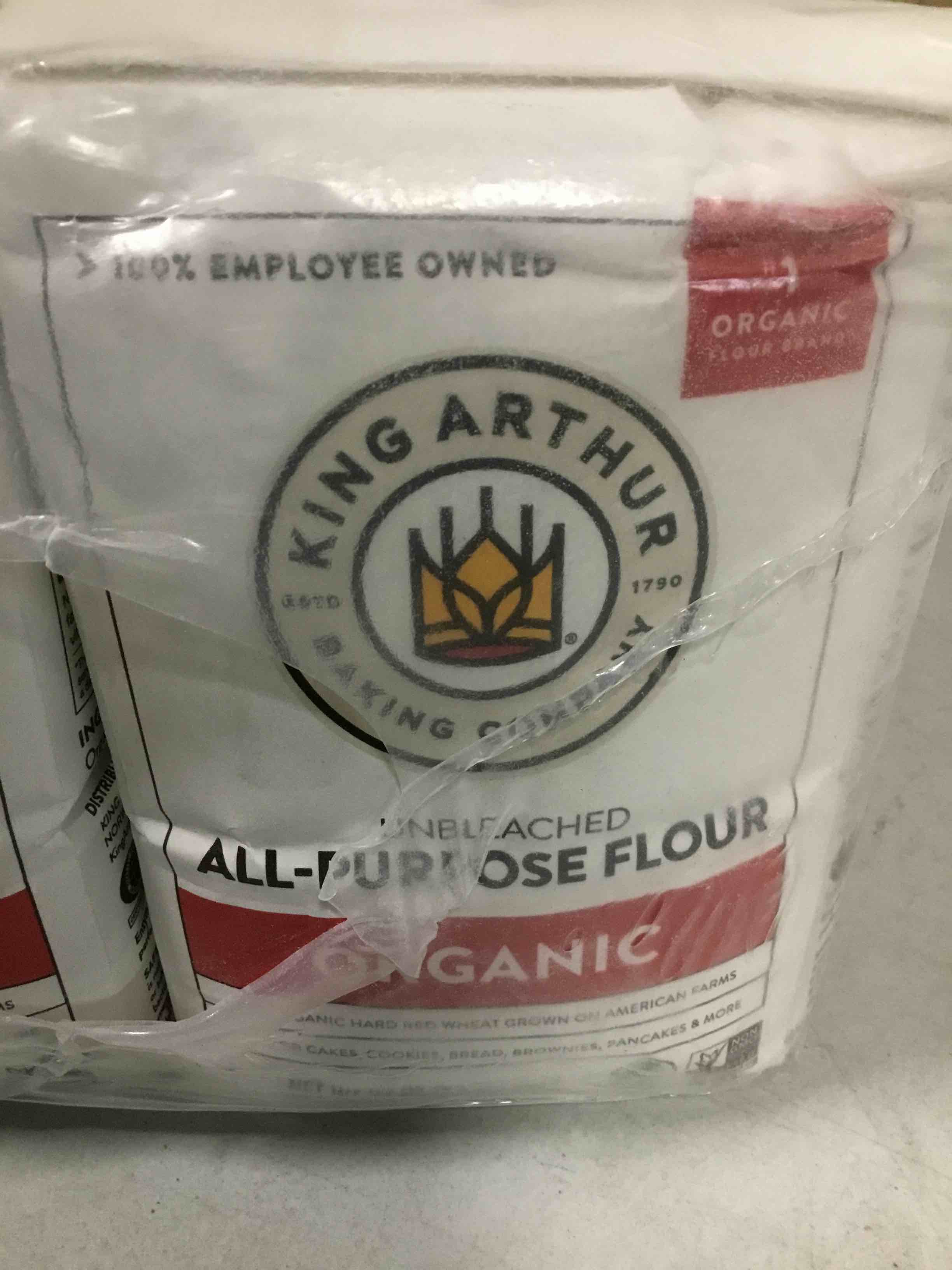 unbleached 100% organic all-purpose flour