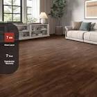 Dark Brown Laminate Flooring: 7.48” x 50.67” 23.68 sq ft/ box 52 boxes- bid per sq ft 