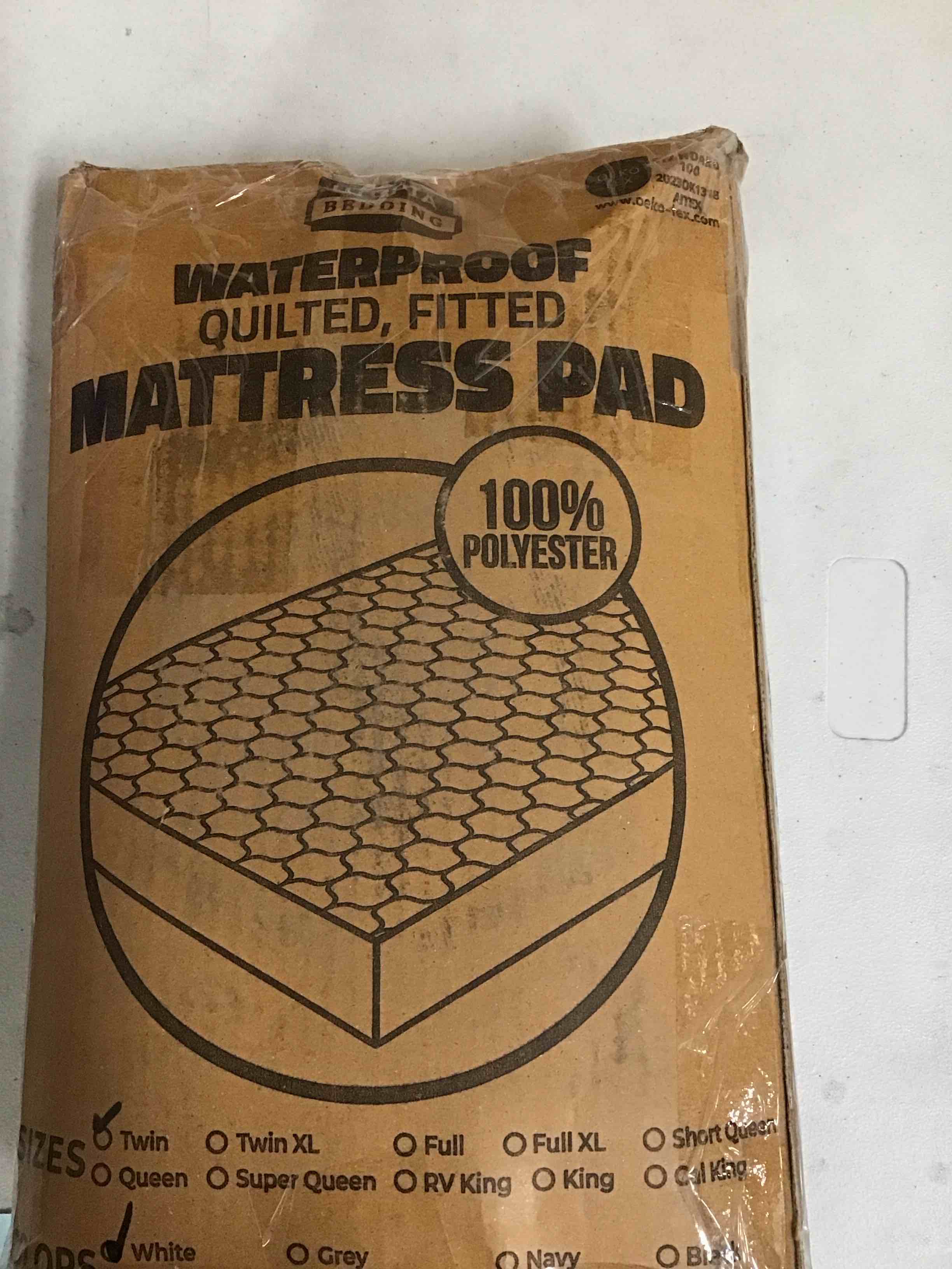 utopia bedding twin mattress pad