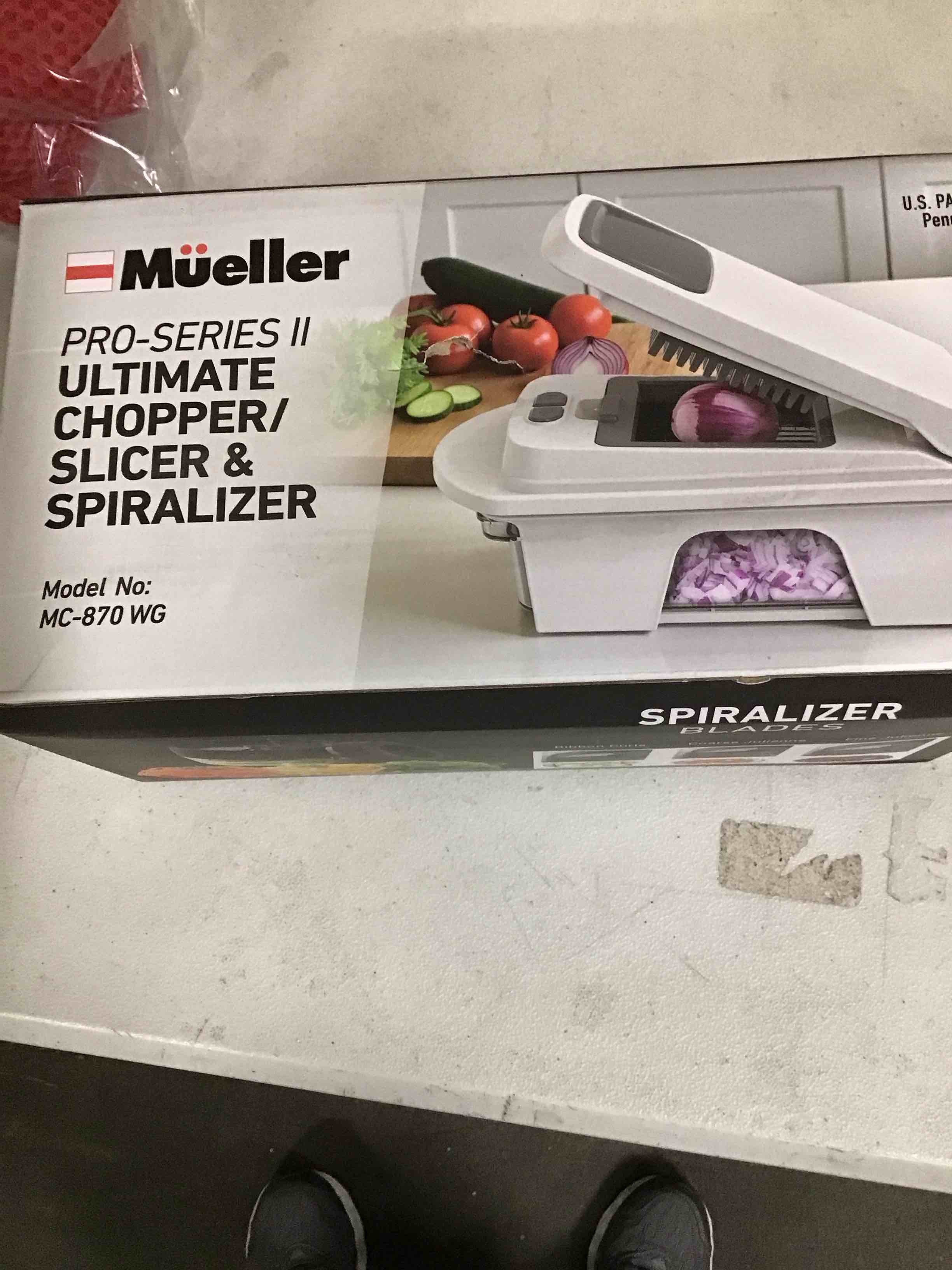 mueller ultimate chopper/slicer spiralizer