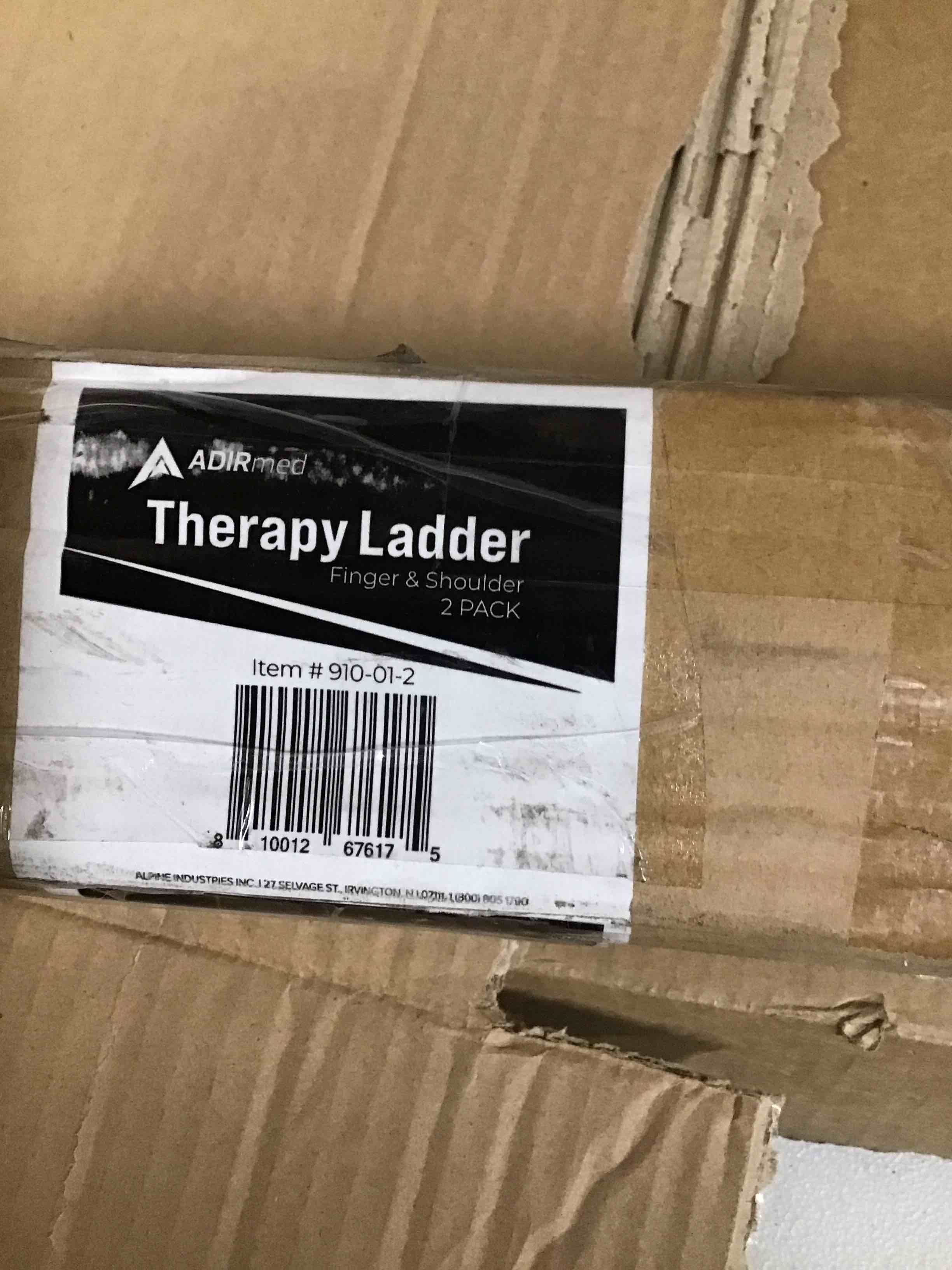 AdirMed 2-Pack Wooden Finger and Shoulder Ladder - Hand Therapy Ladder for Rehabilitation - Motion I