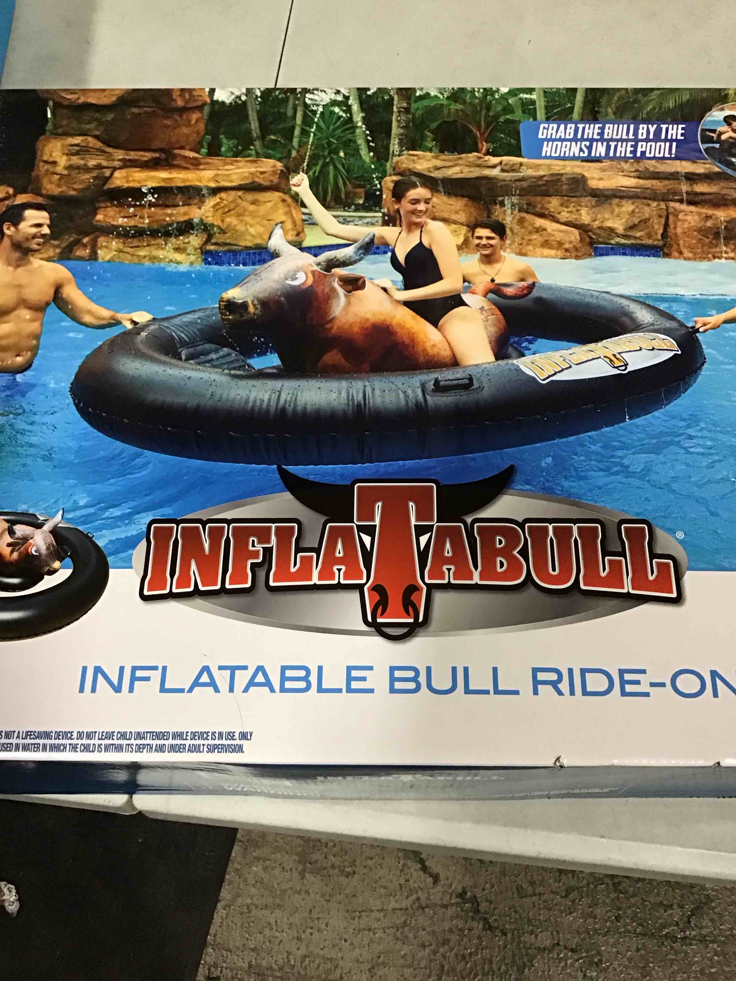 inflatabull bull ride on