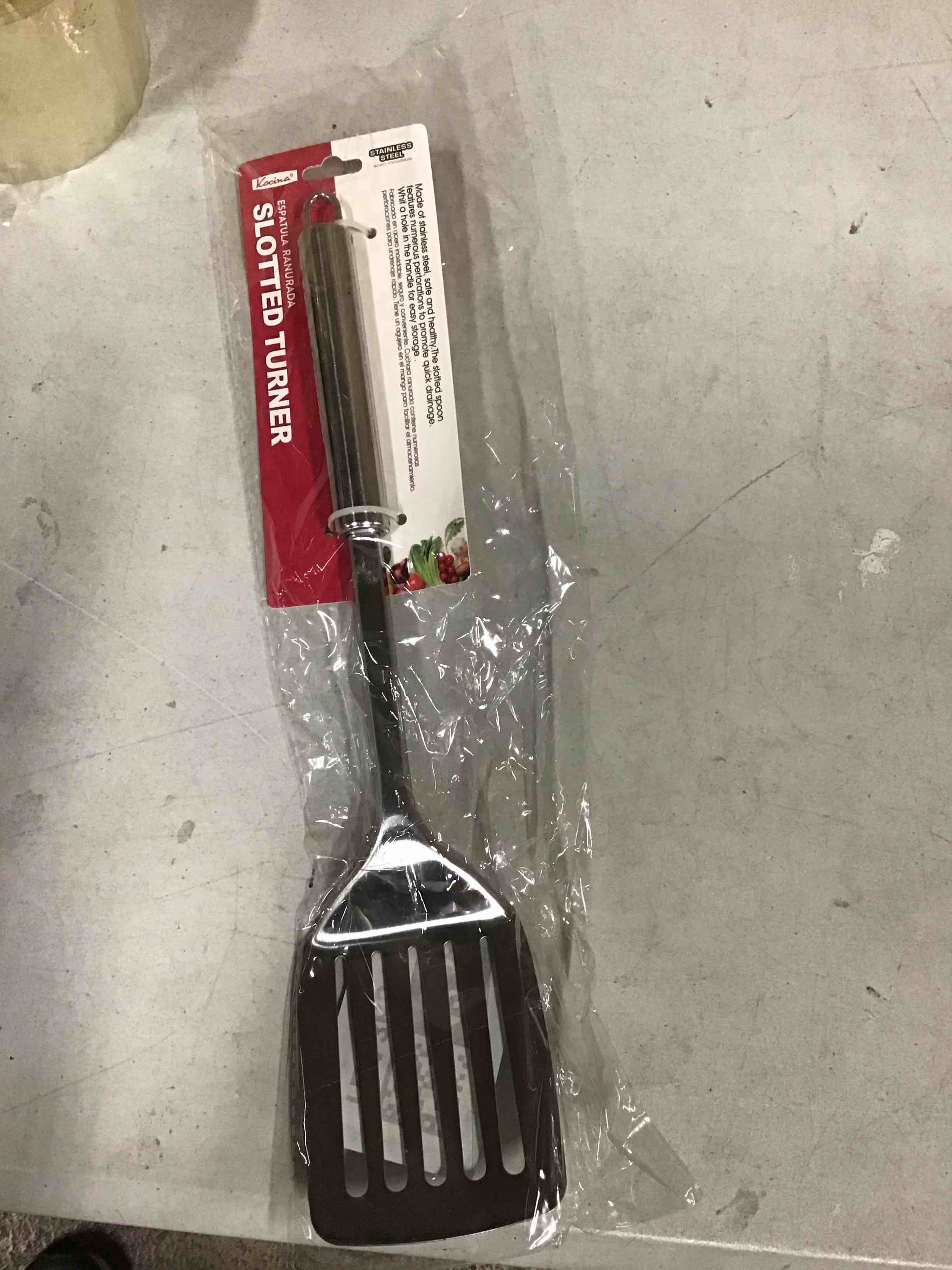 Master kitchen Stainless steel slotted turner