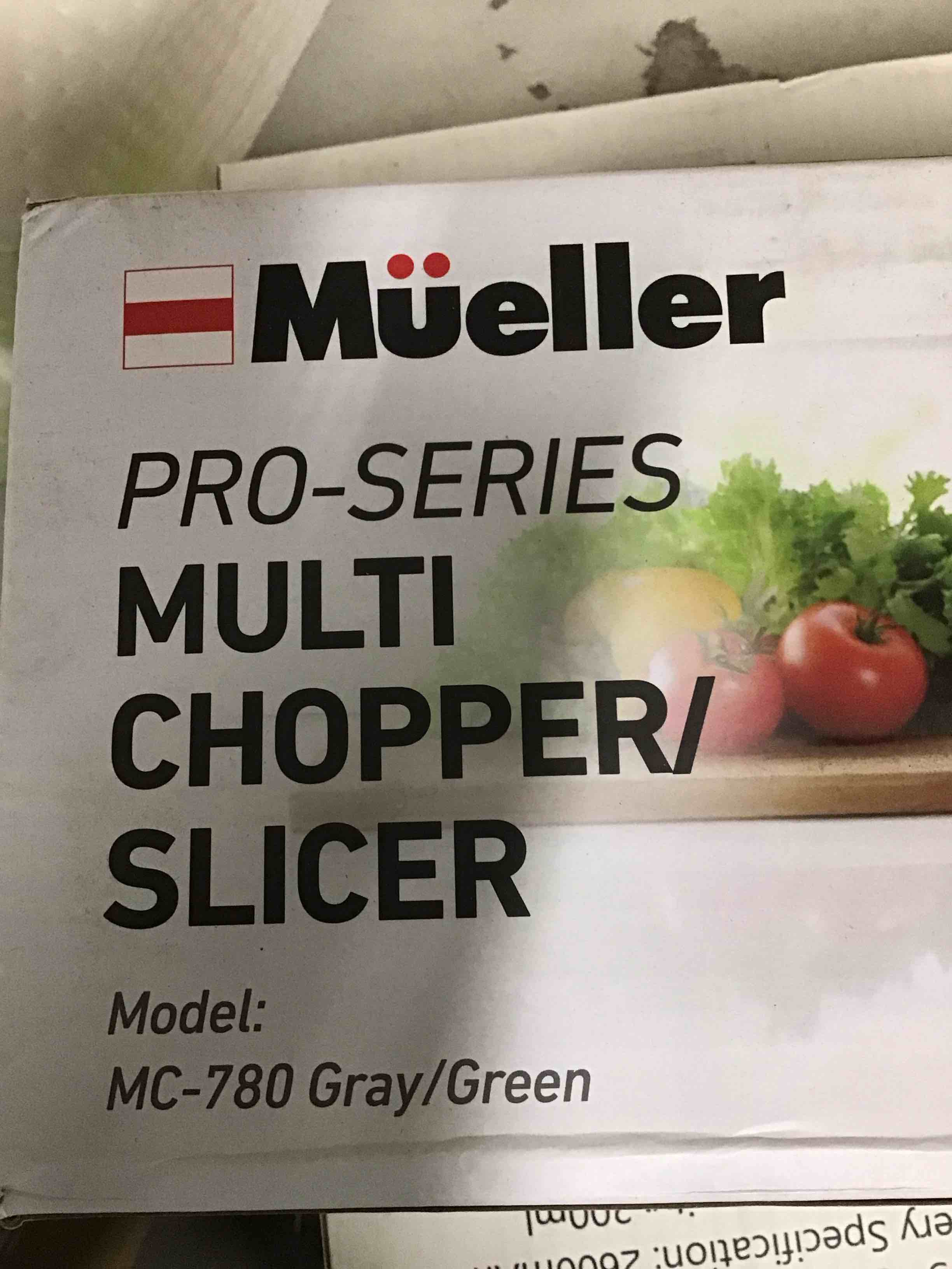 mueller pro series multi chopper/slicer