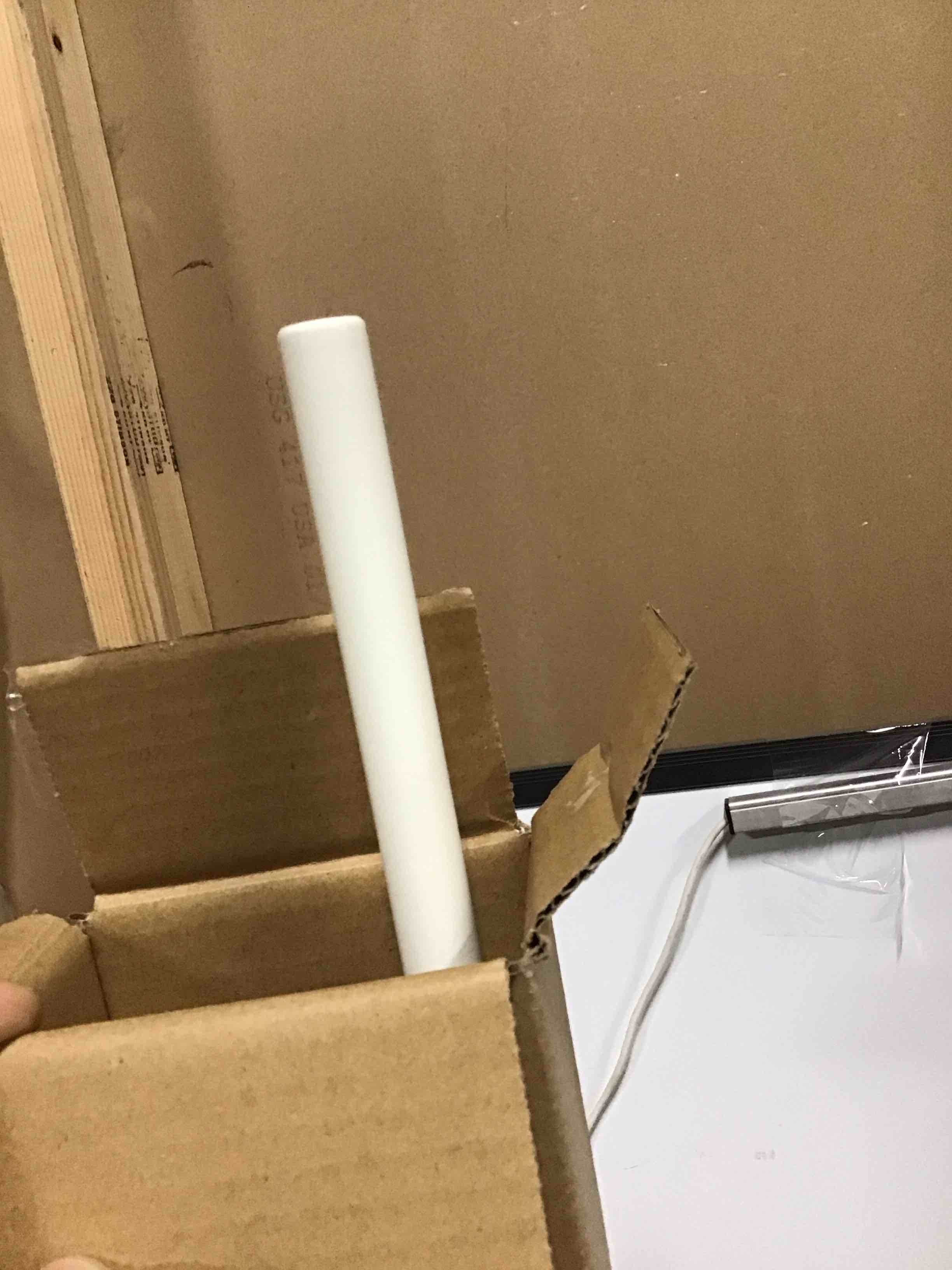 Condition photo showing New/Like New for drapery rod set