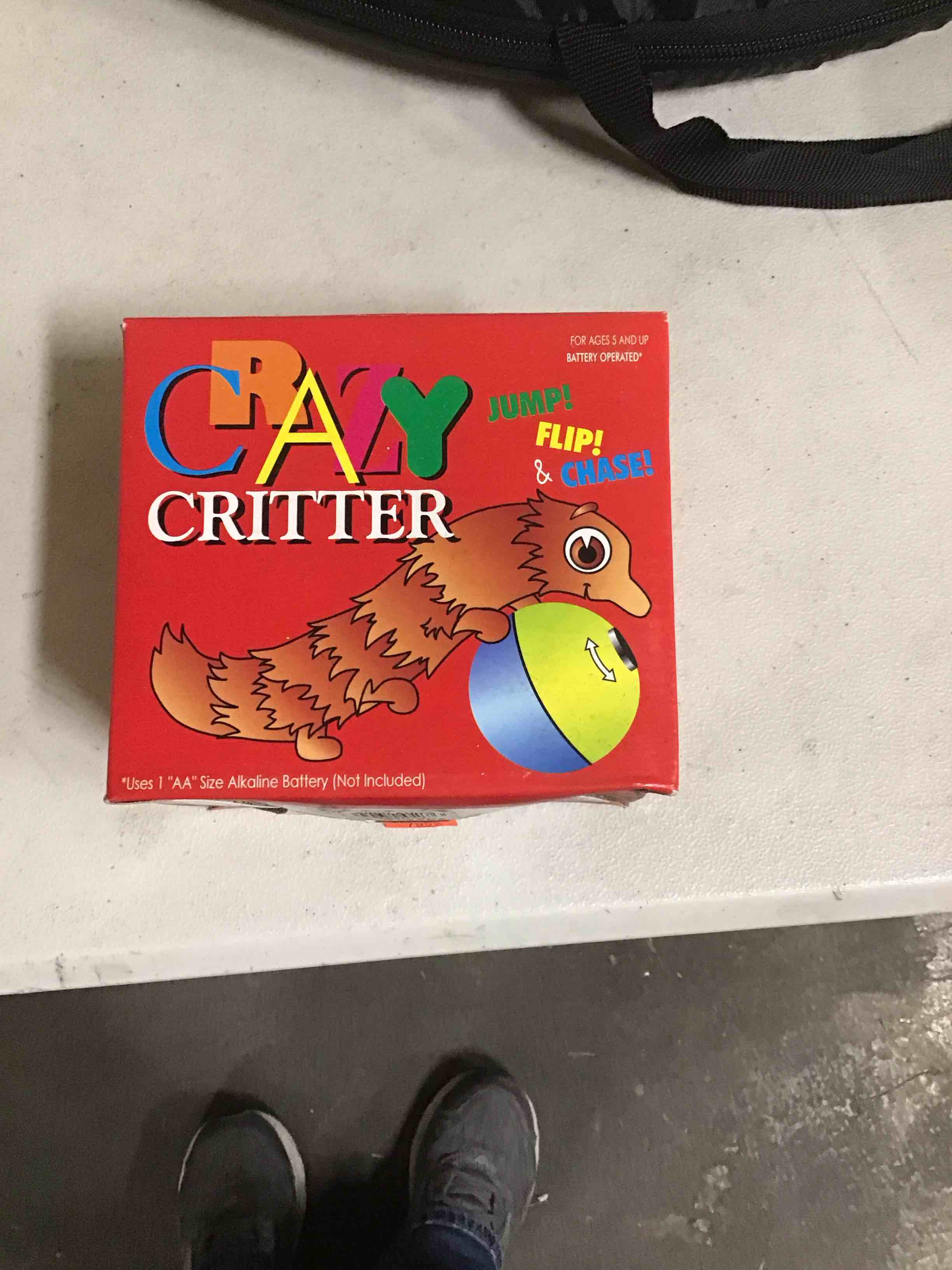 crazy critter animal toy