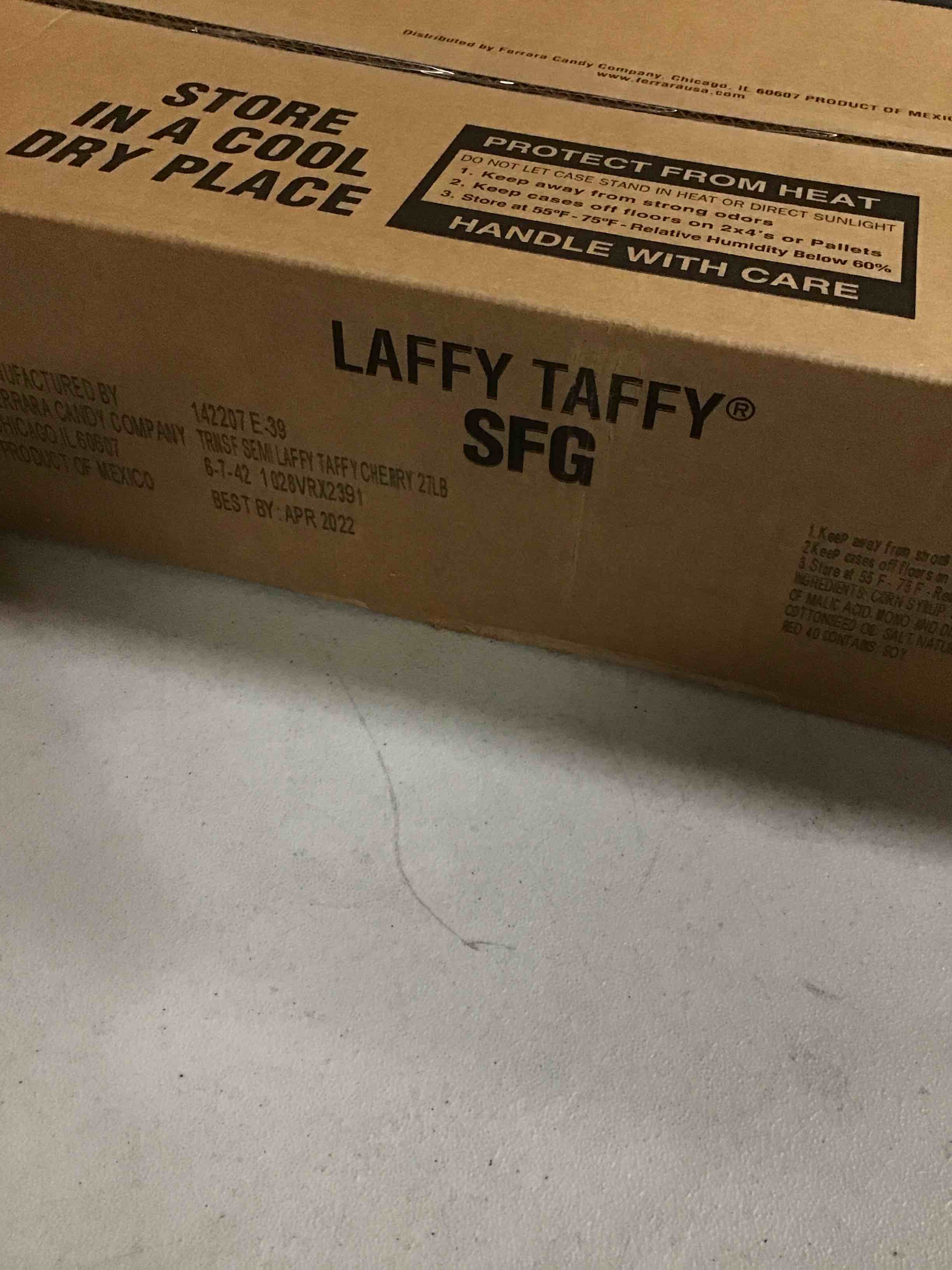 Condition photo showing Good Condition for laffy taffy bb April 2022 strawberry