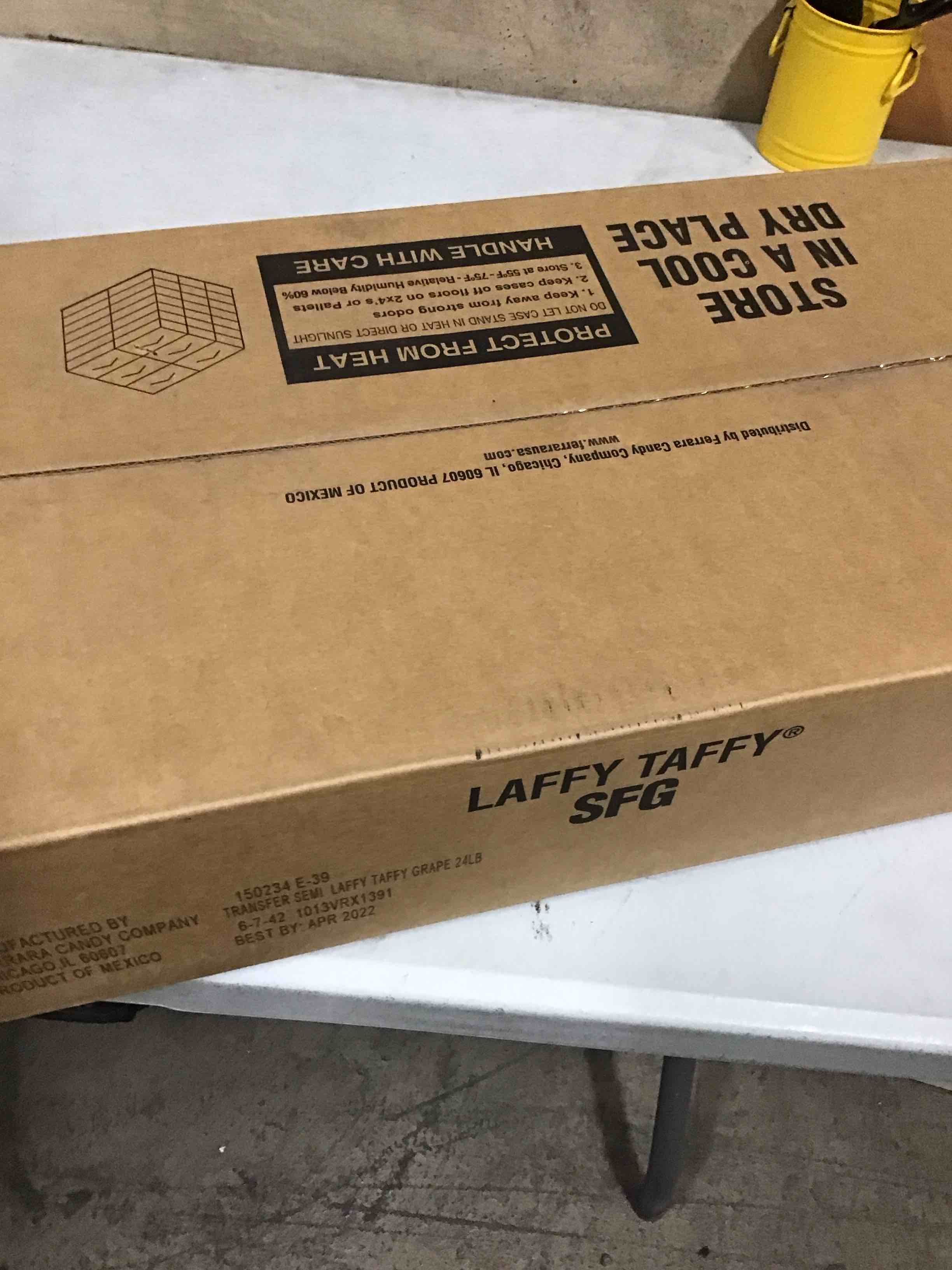 Condition photo showing Good Condition for grape laffy taffy bb April 2022