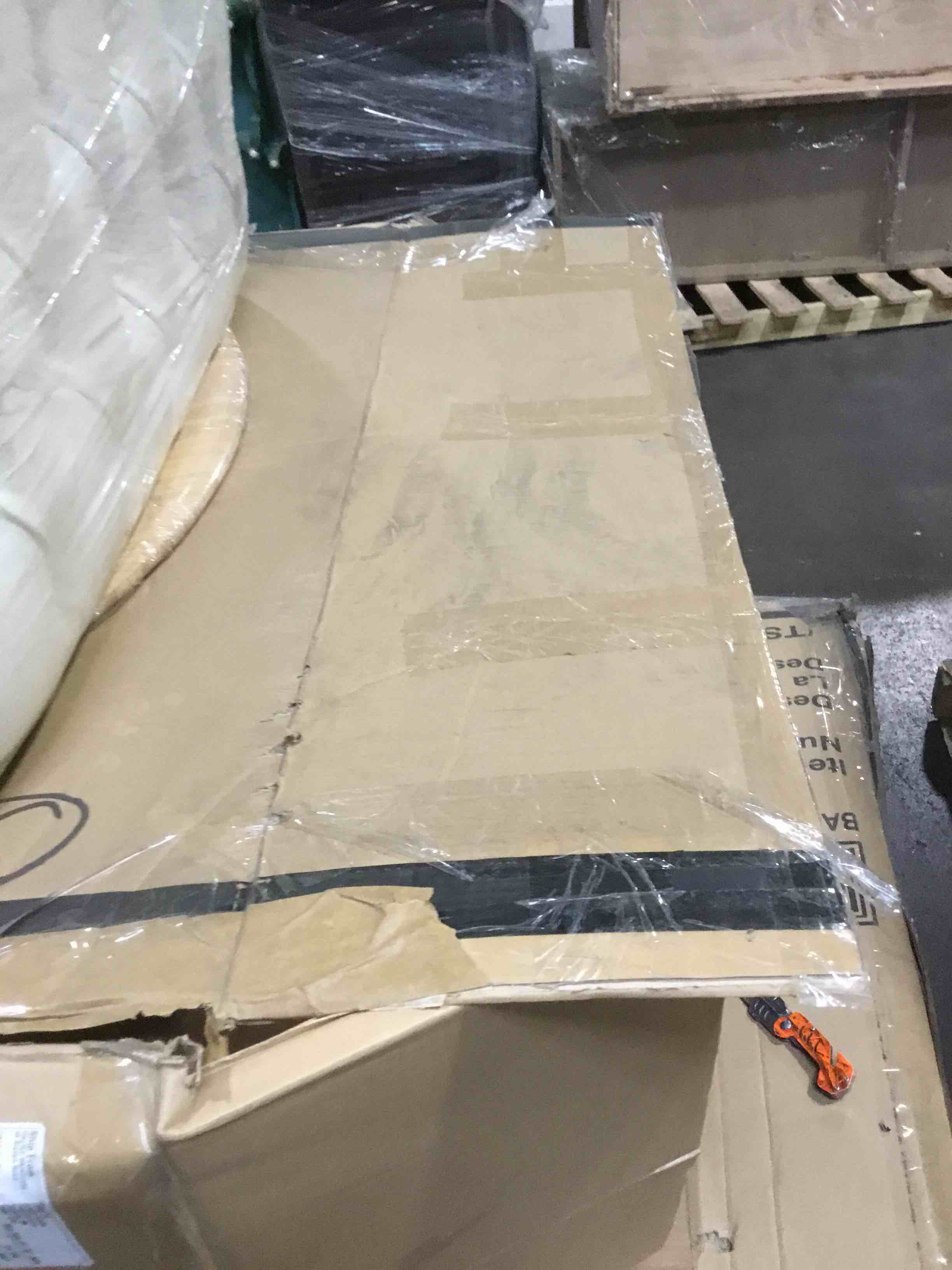 Condition photo showing As Is for Colleen 5 drawer chest