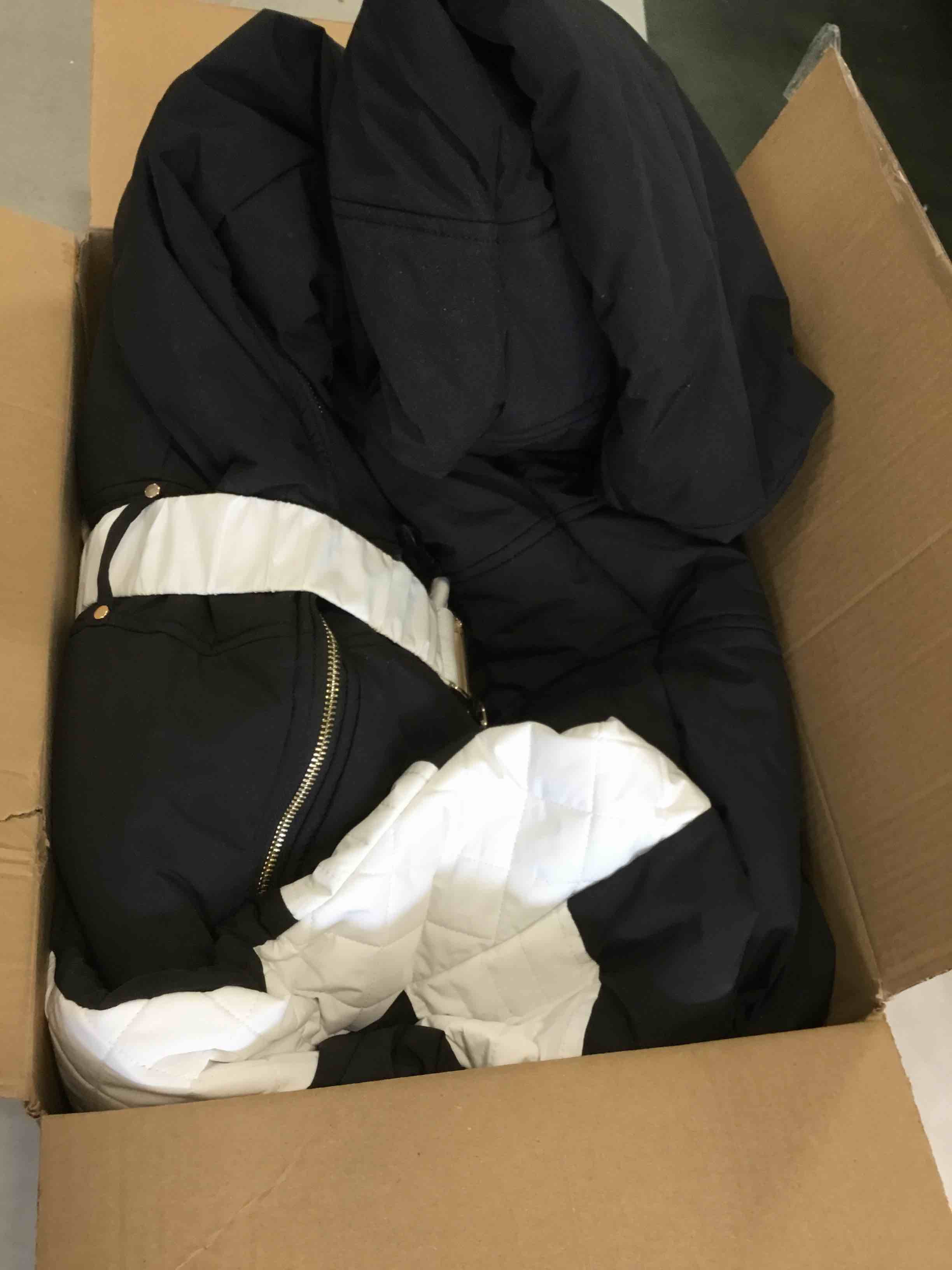 Zwurew Womens Winter Onesies Ski Suit Outdoor Sports Waterproof Snowsuit Fur Collar Ski Jumpsuit Coat ( size unknown) 